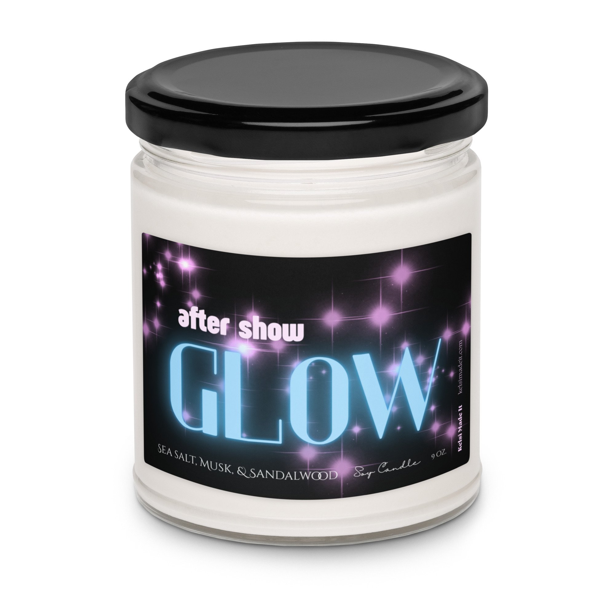After Show Glow Scented soy candle