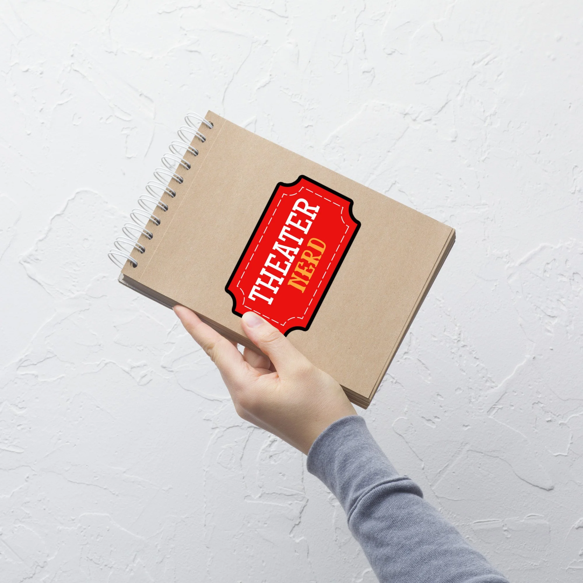 Theater Nerd Bubble-free sticker