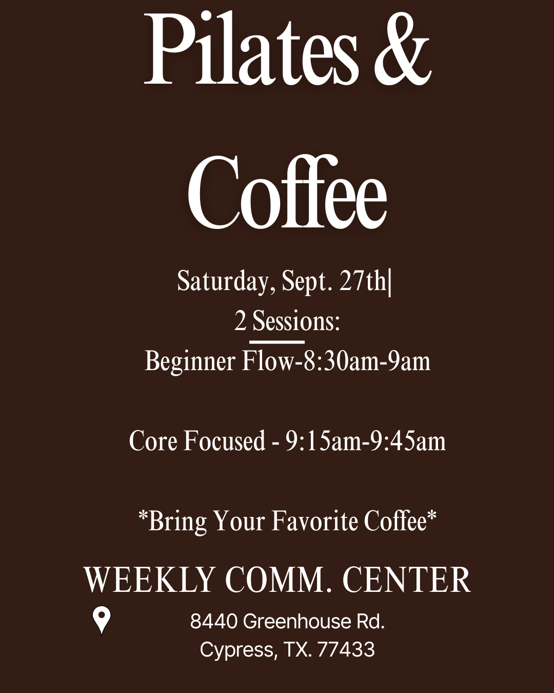 Pilates & Coffee