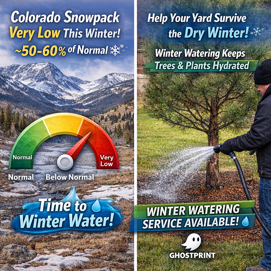 ⸻

📉❄️ Colorado’s Snowpack Is Really Low This Winter ❄️📉

