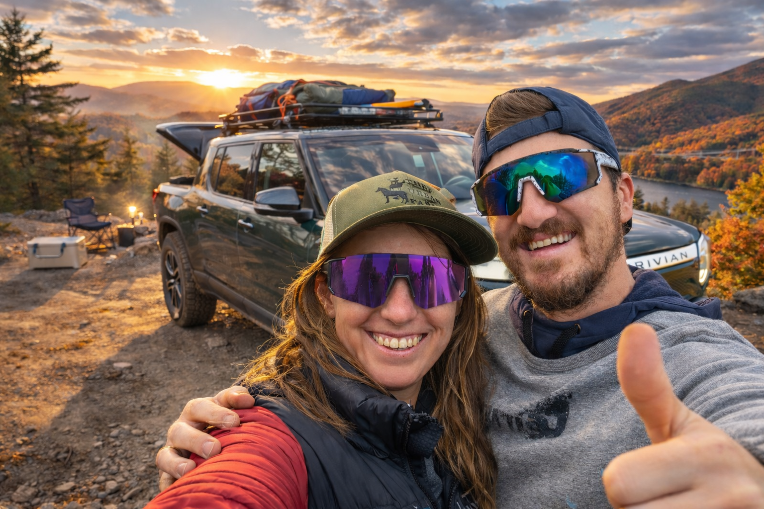 🚙🌱 Eco Niko & Butterfly Bryn Take on Climate Con in a Rivian 🌱🚙