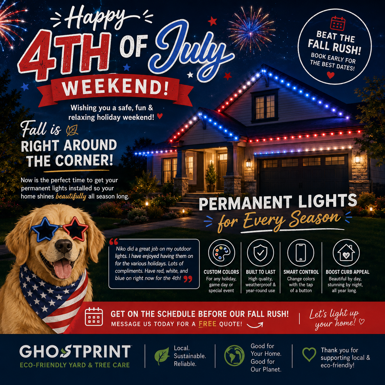 🇺🇸✨ Happy 4th of July Weekend from GhostPrint! ✨🇺🇸