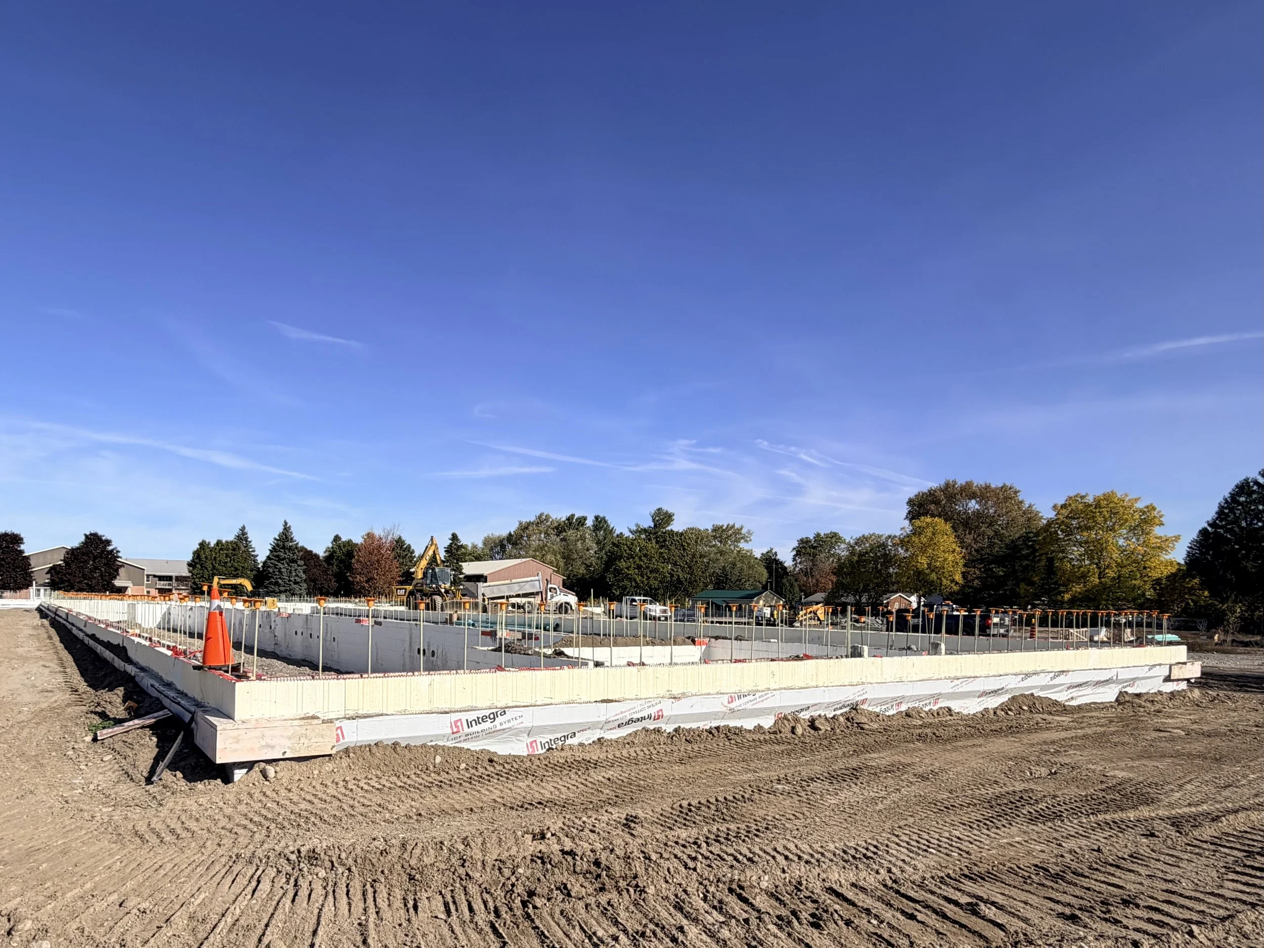 ●	Bonwest project site at Aldersgate commercial build in Quinte region