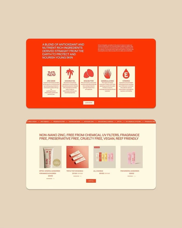 When Sun &amp; Daughter came to us, they didn&rsquo;t just want a website &mdash; they wanted a digital home that felt like their brand in motion. A place that embodied their mission to nurture childhood curiosity, celebrate outdoor play, and protect