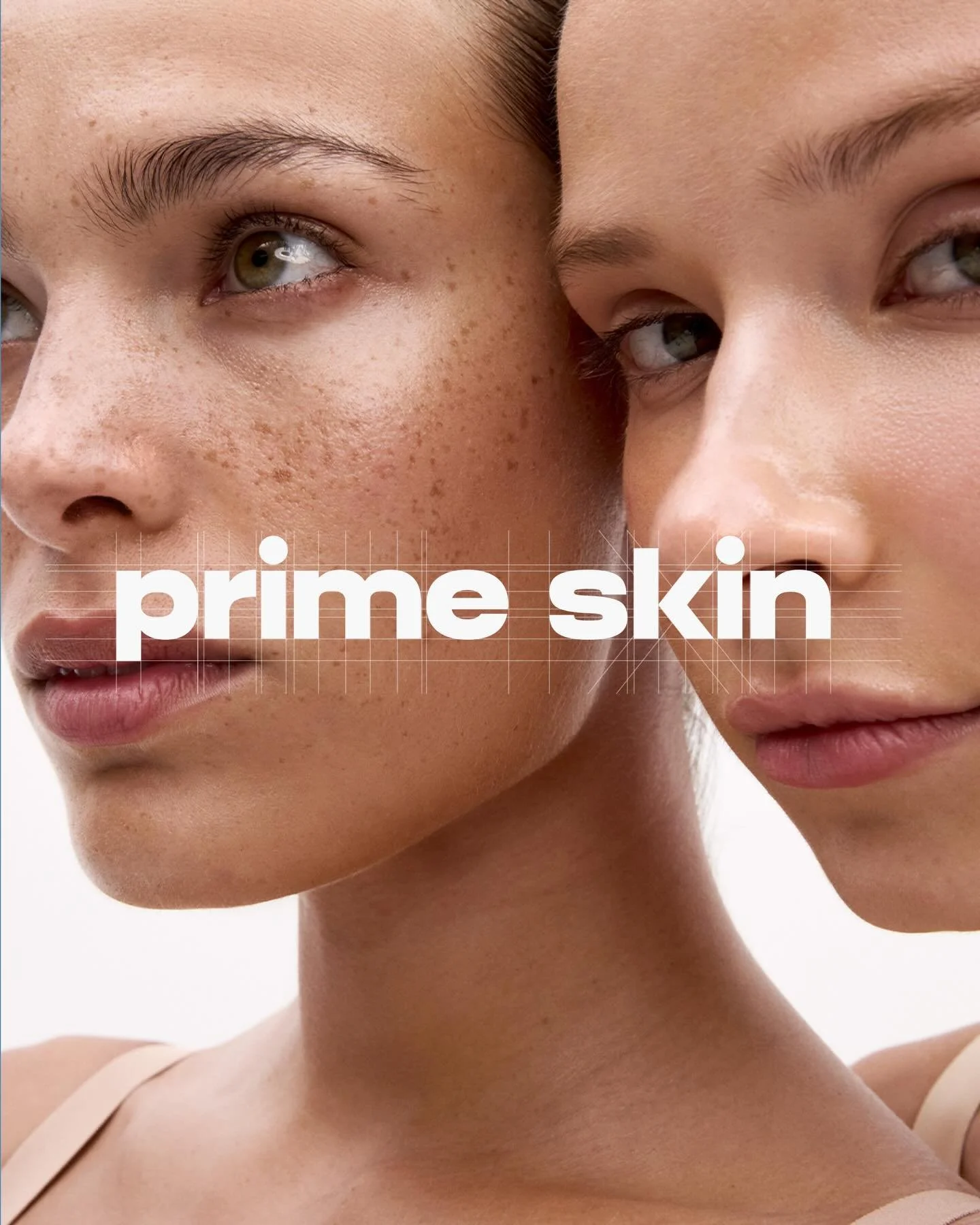 The @withprimeskin brandmark is more than a functional logo &mdash; it&rsquo;s a visual embodiment of the effortless, understated cool-girl skin ideal. Its clean, contemporary sans-serif type feels fresh and modern, like beautifully balanced skin tha