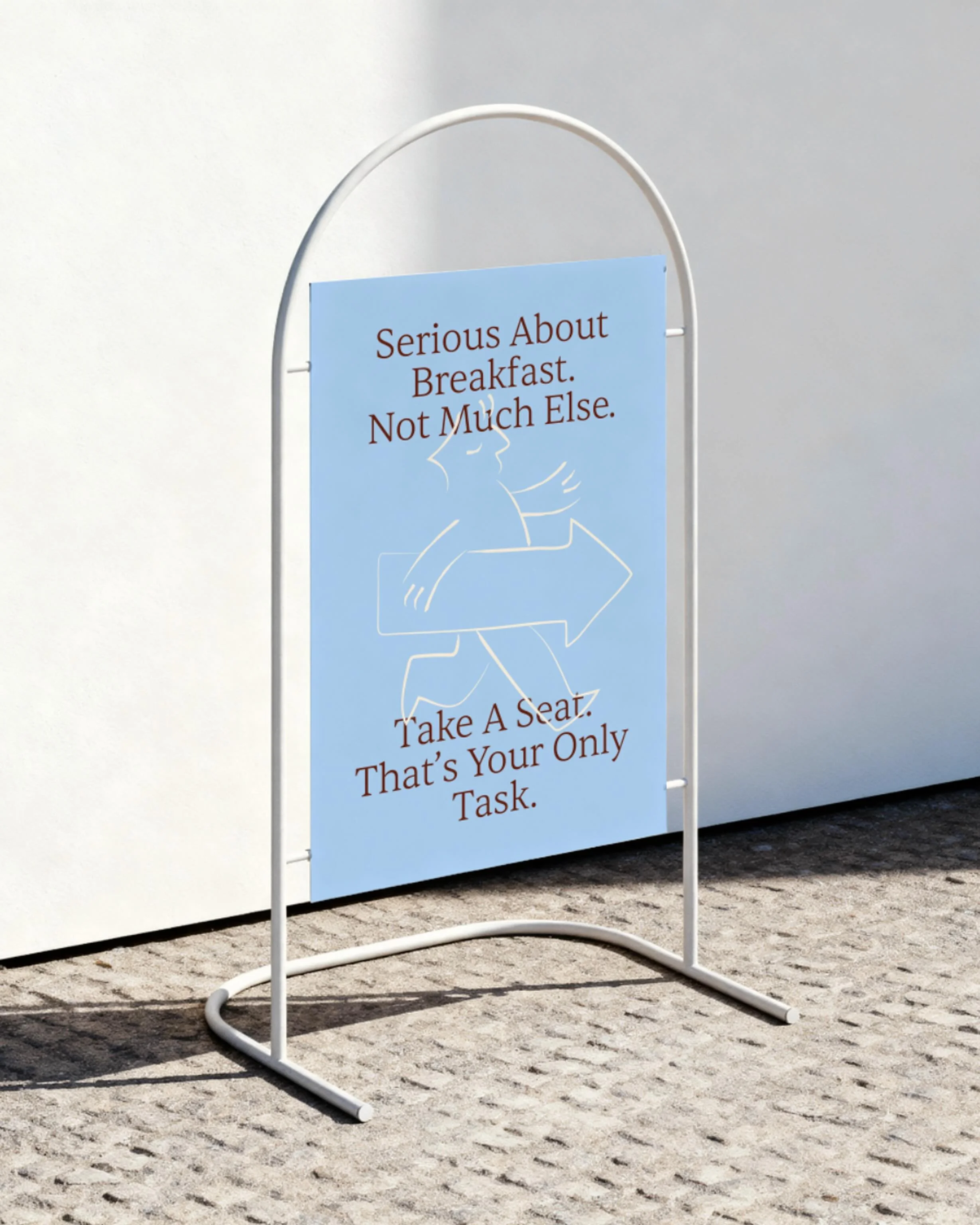 The Toast Office signage was designed to set the tone before you even step inside.

We treated it as an introduction to the brand, not just a wayfinding tool. Something that signals, clearly and immediately, what kind of place this is.

Clean structu
