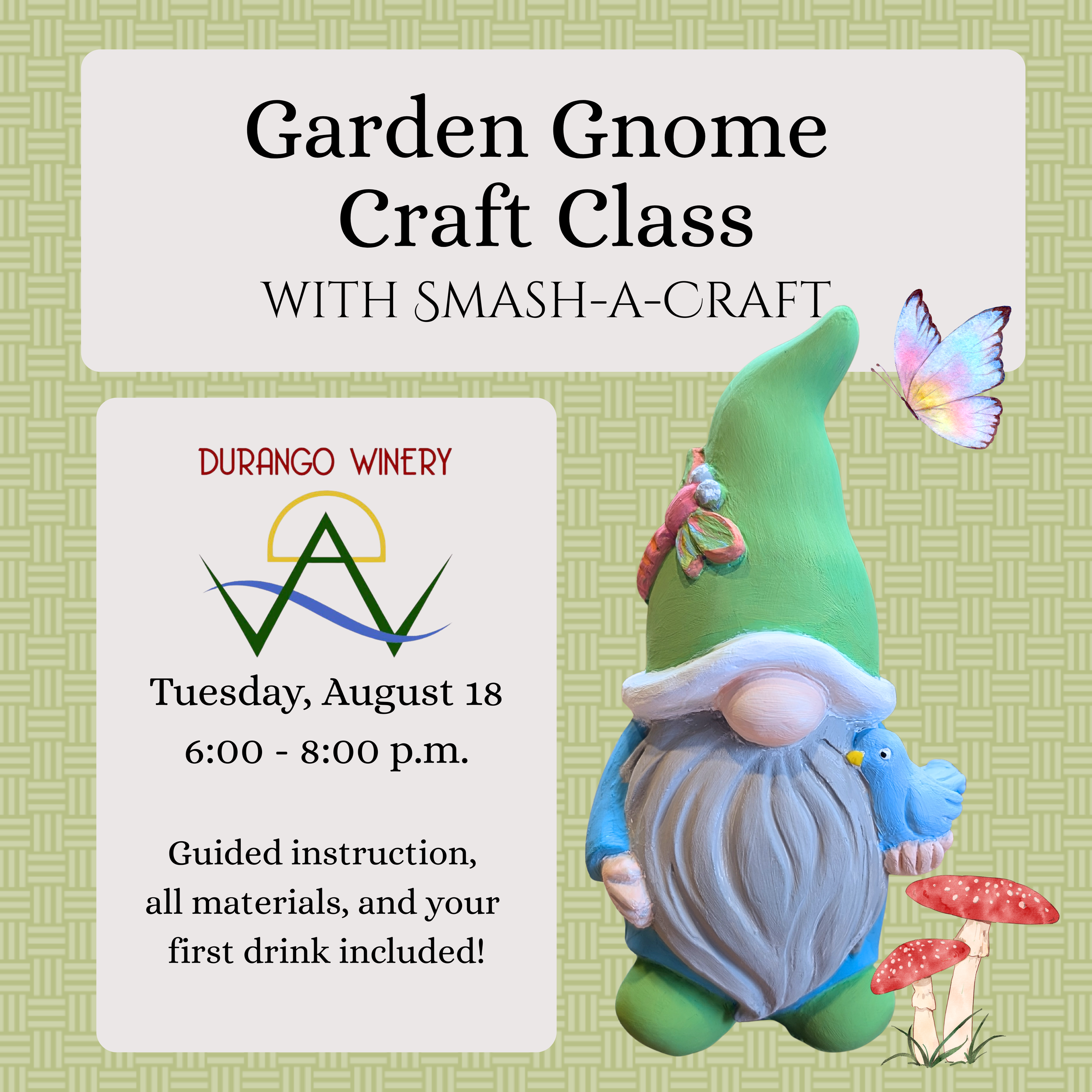 Square Website Image_Garden Gnome Craft Class_Durango Winery (1).png