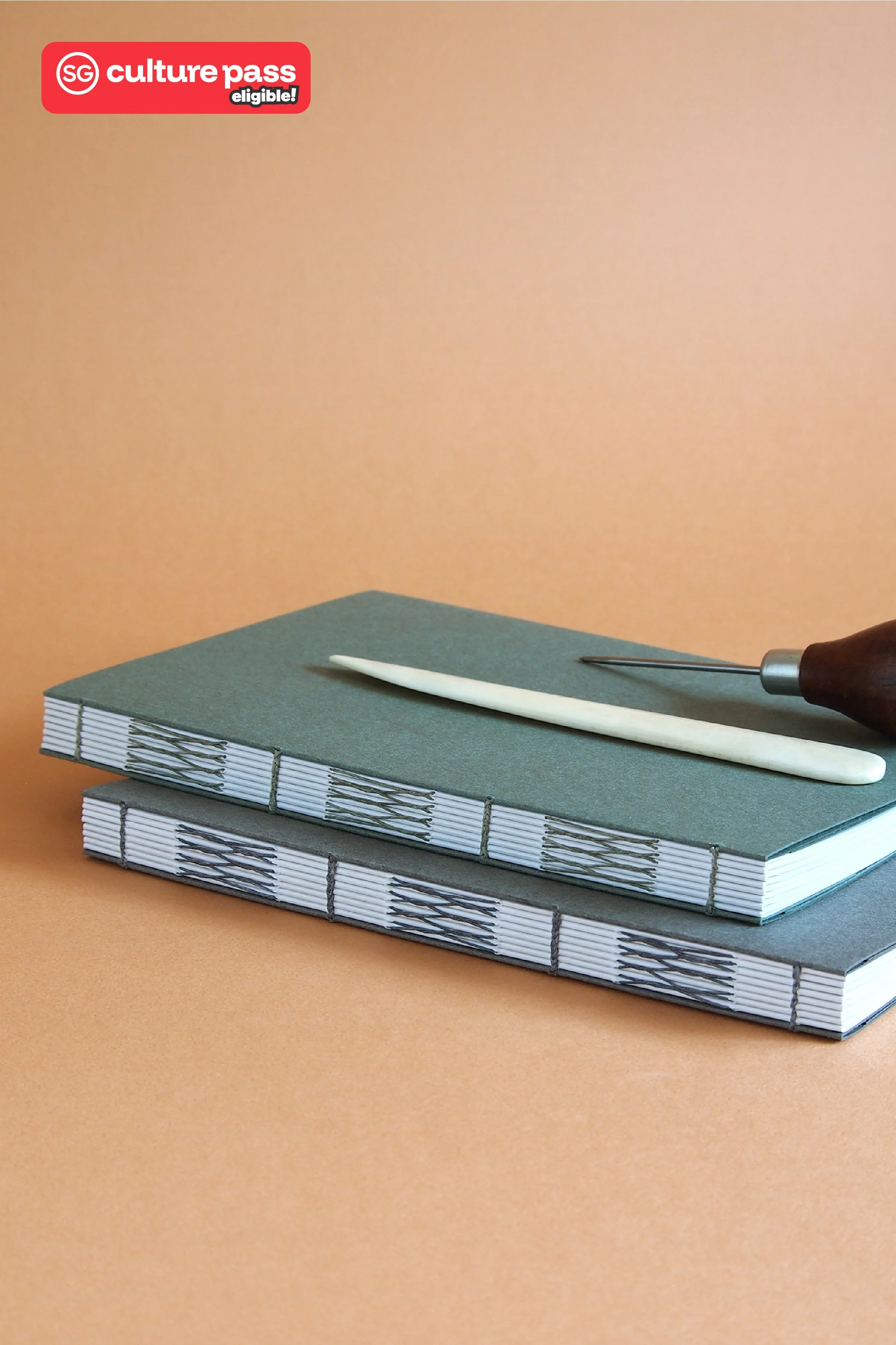 French Link Stitch and Coptic Binding Workshop