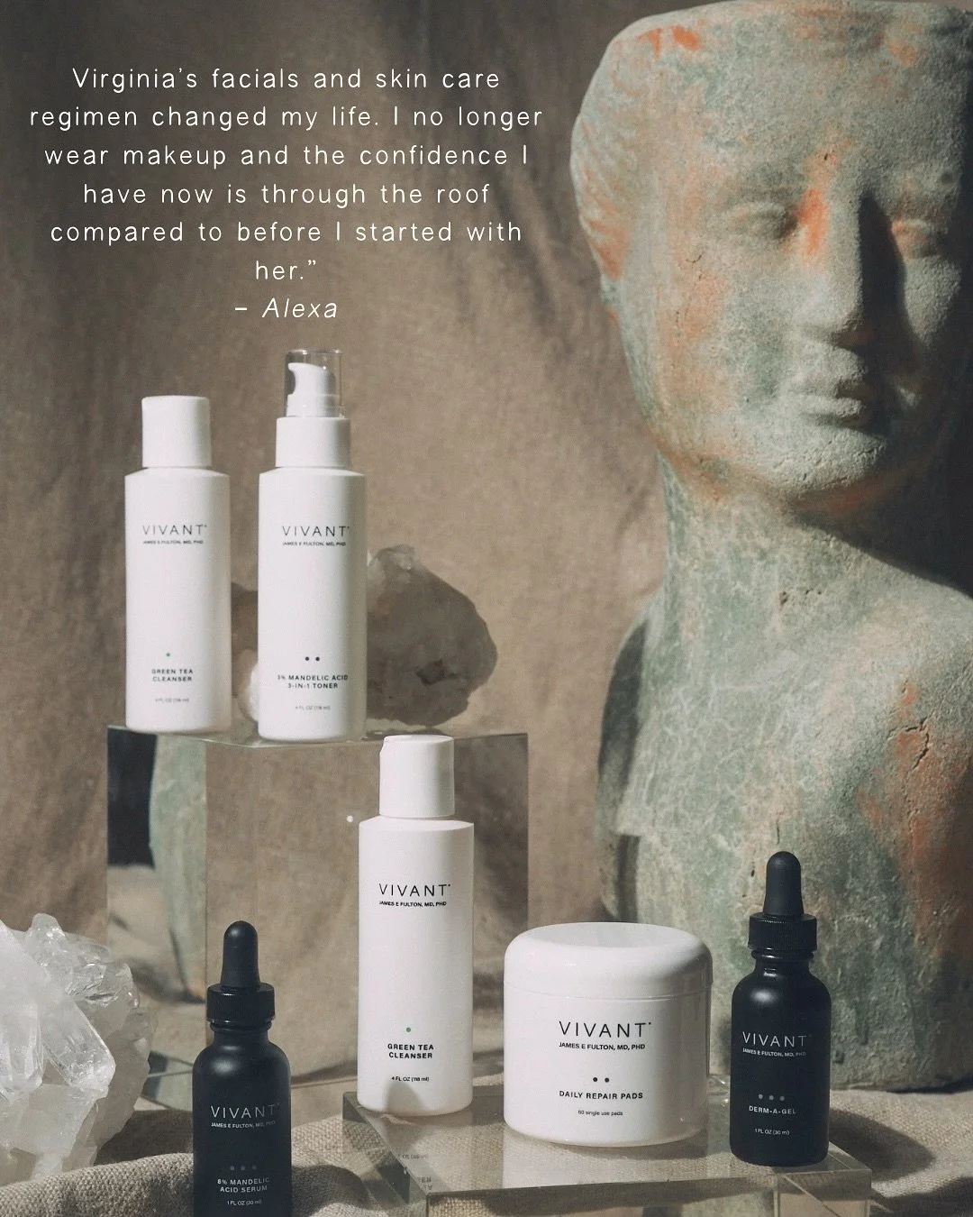 The holidays are coming &mdash; and glowing skin is the best accessory. ✨
Book a Signature Facial and we&rsquo;ll get your Vivant journey going &mdash; your glow starts here. 💆&zwj;♀️

#HolidayGlow #SpaSkinGoals #VivantSkincare #ClearSkinJourney