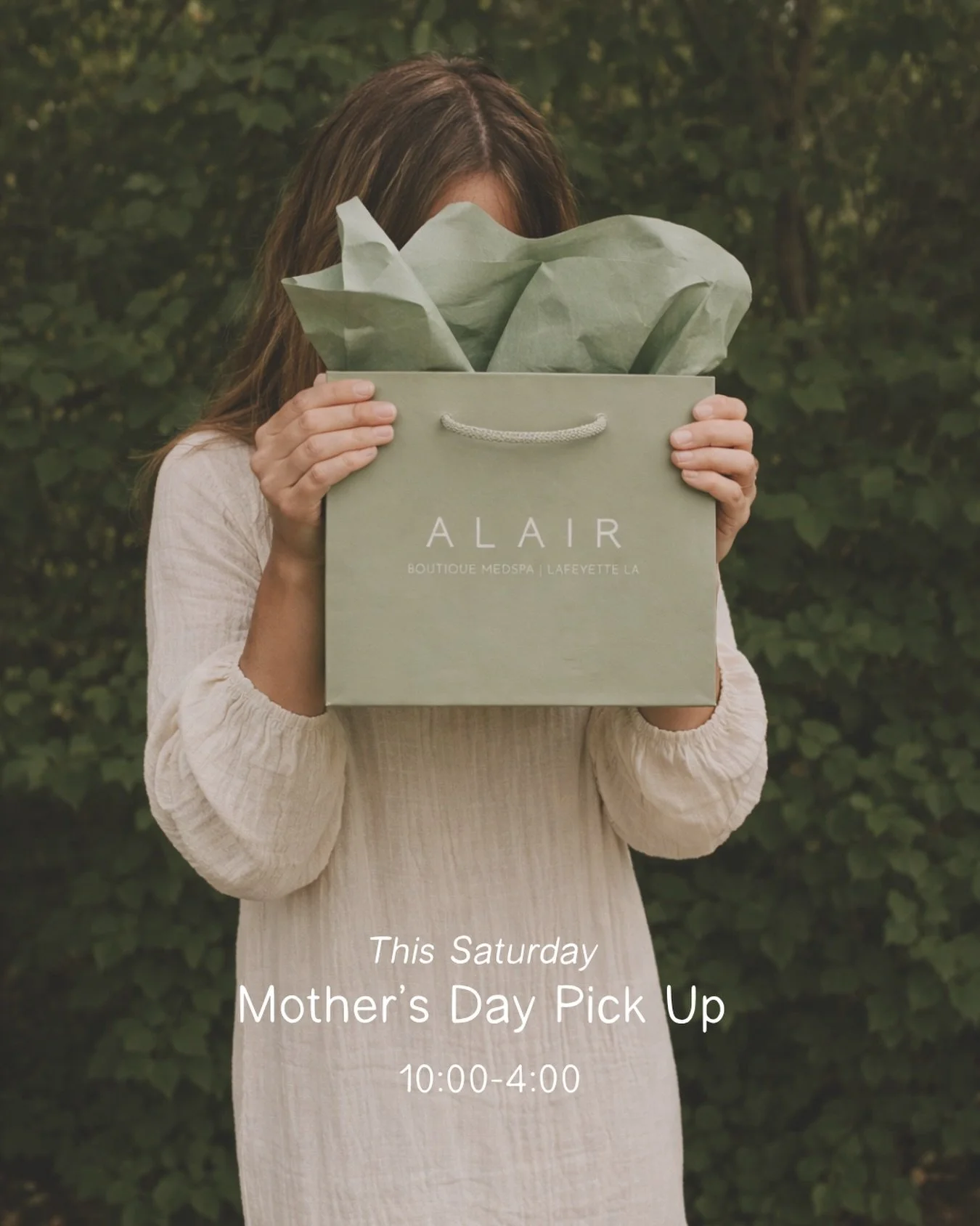 THIS SATURDAY
Mother&rsquo;s Day Gift Pickup
10 AM&ndash;4 PM
