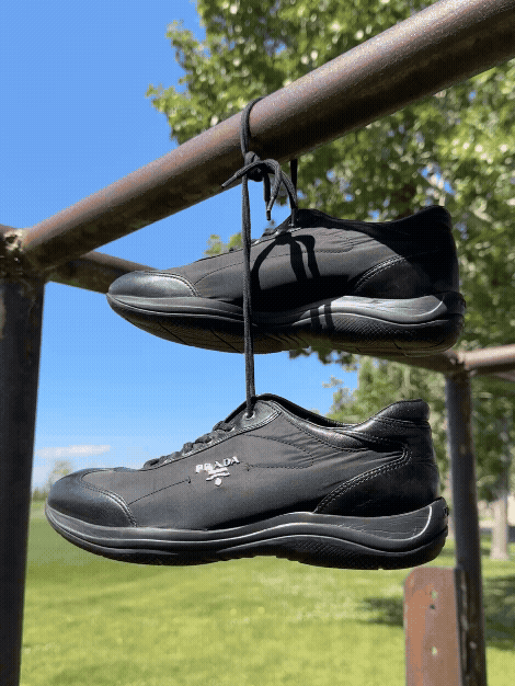Prada Linea Rossa Sneakers — Threefold