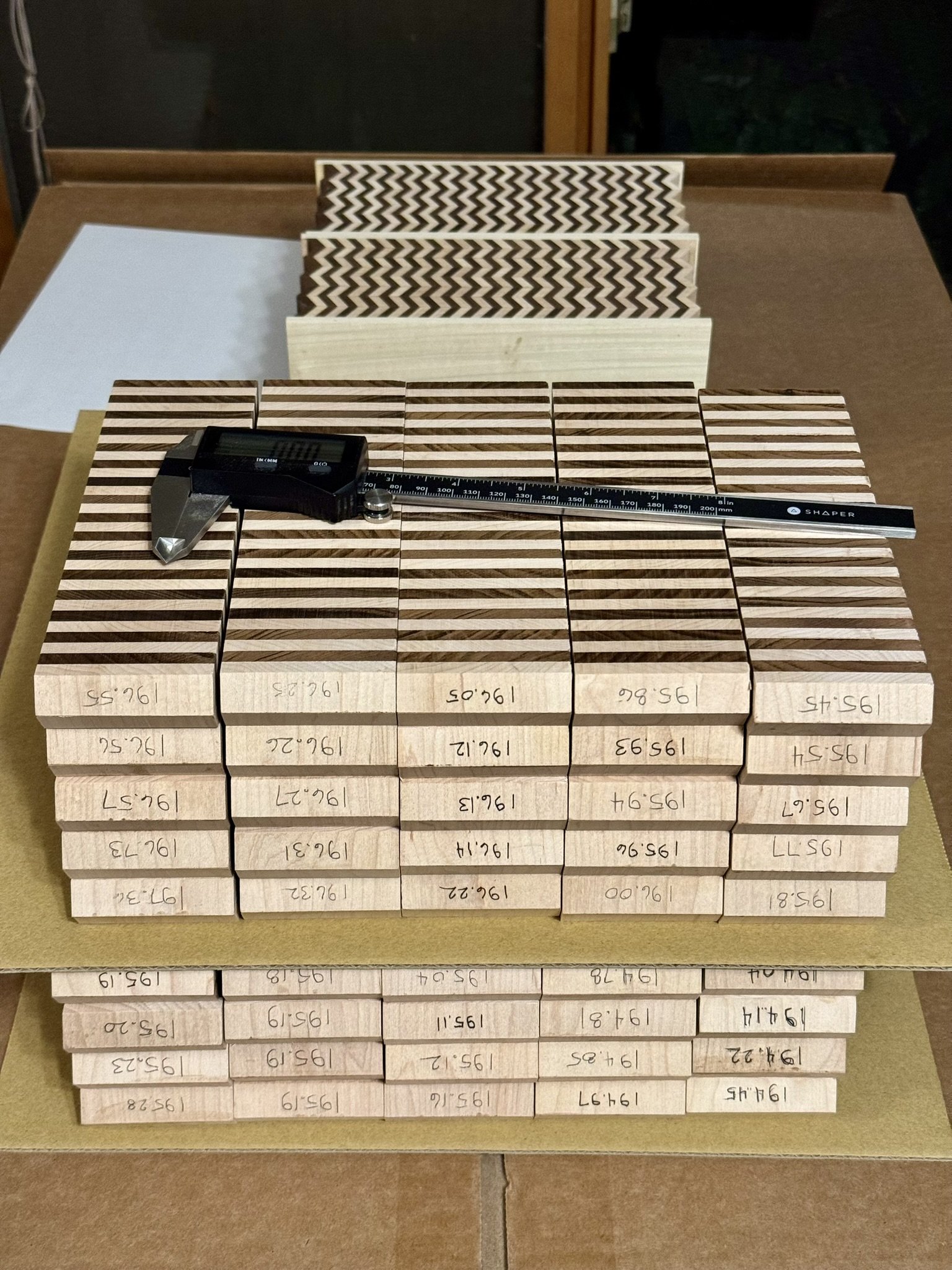 Chevron Rows Completed — A Major Milestone