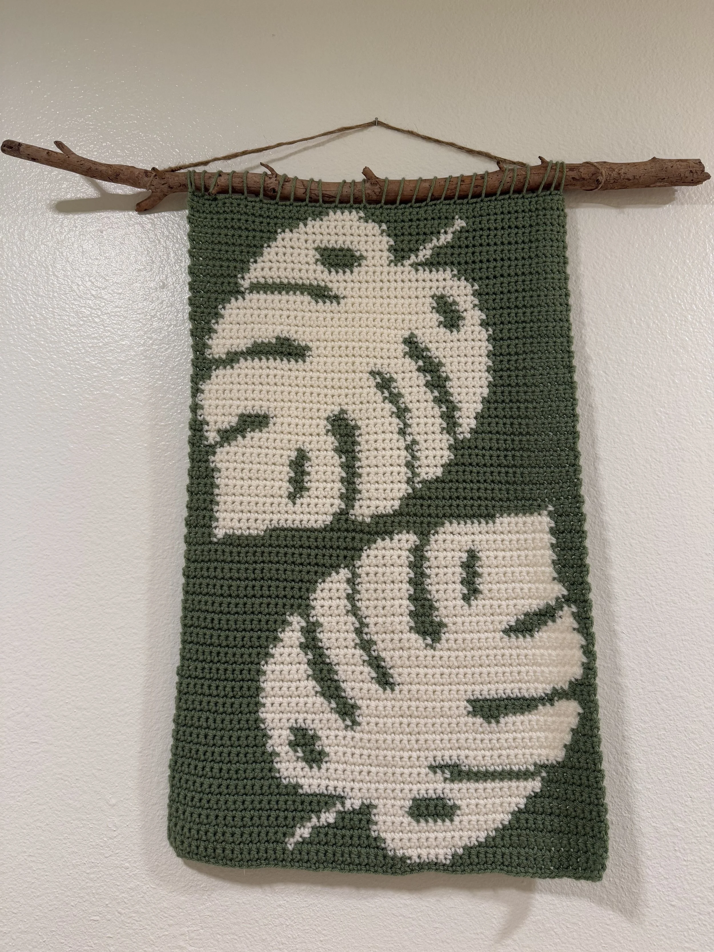 Monstera Wall Tapestry