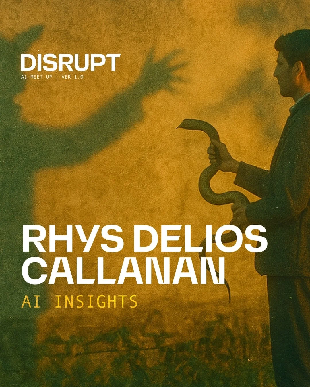 AI insights shared at our community show and tell at the first DISRUPT AI Community Connect.
&nbsp;
🦴Presented by Rhys Delios Callanan 🦴
&nbsp;
Stay tuned for our next DISRUPT AI Community Connect where the growing AI community meets up, network an
