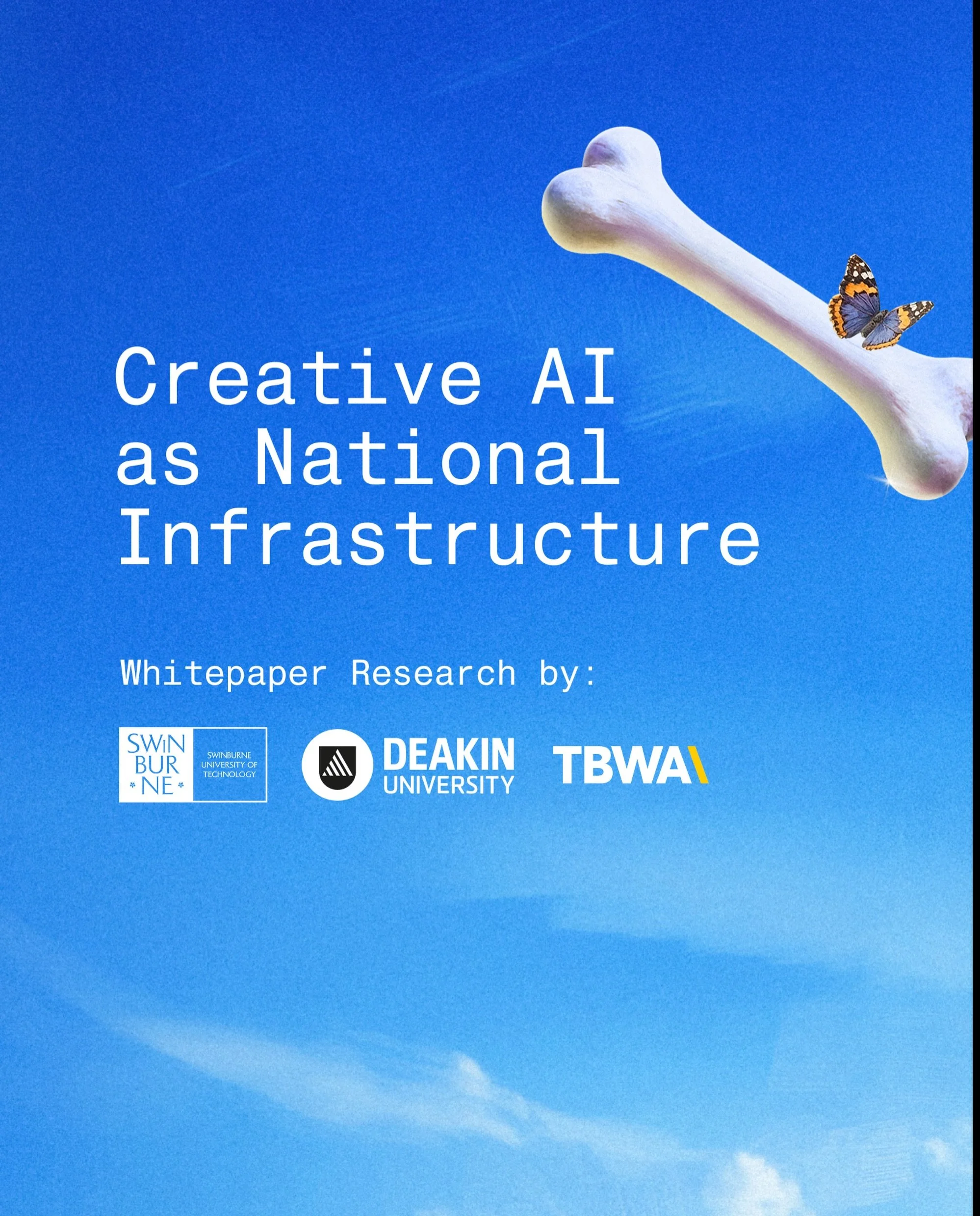 A new white paper, Creative AI as National Infrastructure, authored by Deakin University and Swinburne University of Technology using data from&nbsp;TBWA\Australia&rsquo;s DISRUPT AI Film Festival, reveals how creative AI is reshaping production, par
