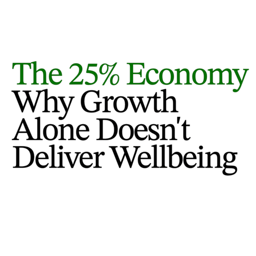 Growth Alone Doesn’t Drive Wellbeing
