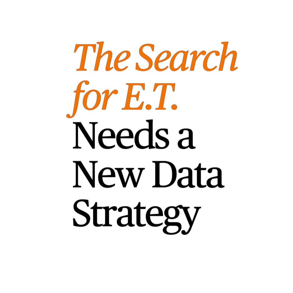Without New Data, the Search for Life May Never find an answer …
