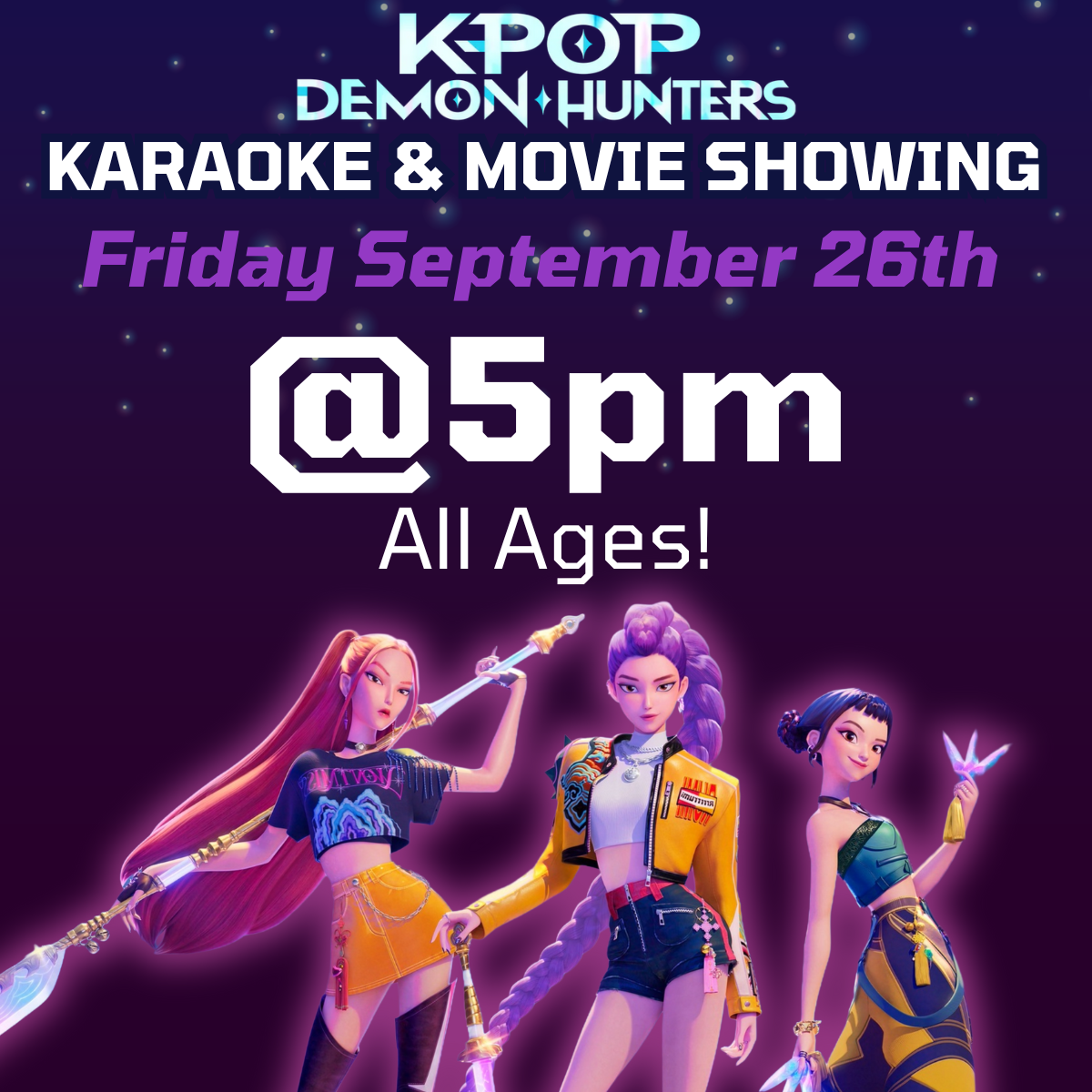 Kpop Karaoke & Movie