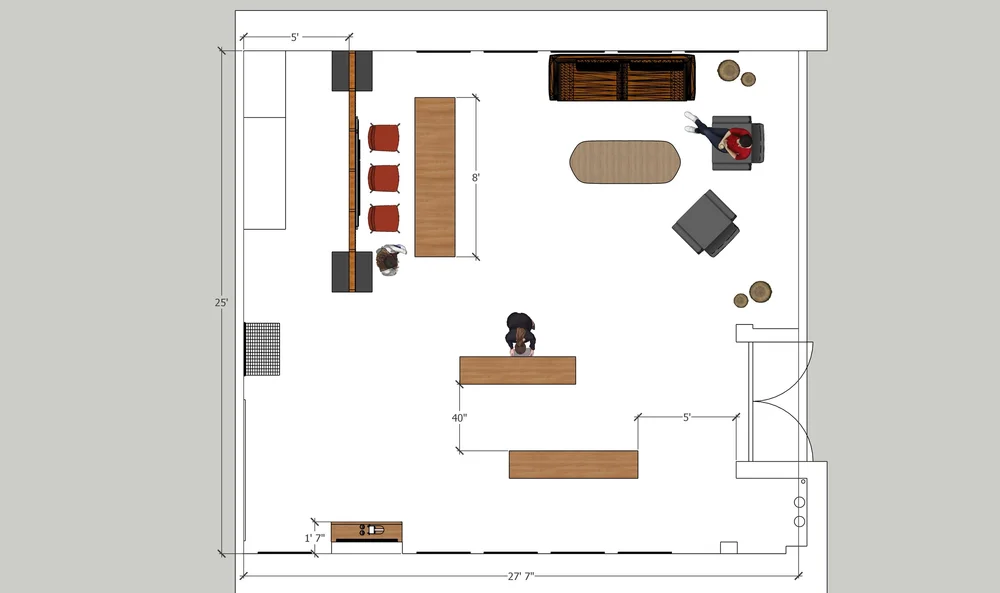 Wynwood Buggies · Floor plan — Spatial planning