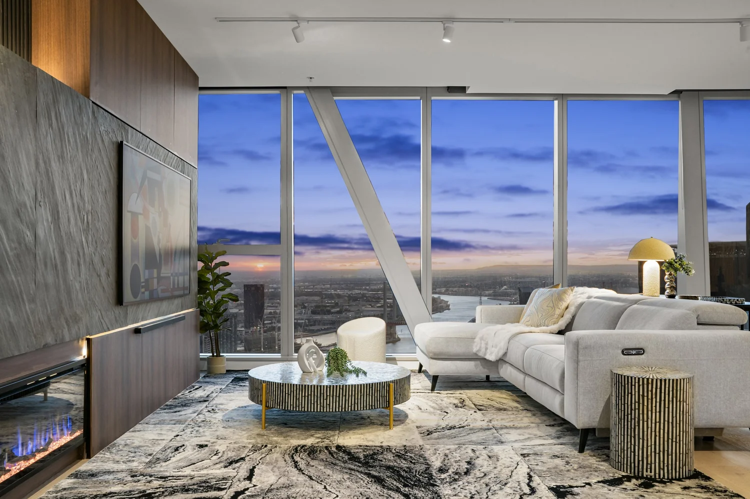 Illustrative Melbourne apartment interior