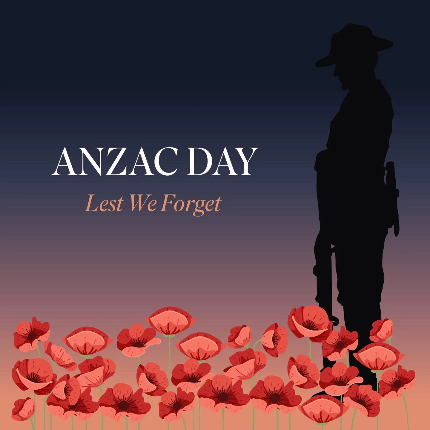 We will remember them, Lest we forget ❤️