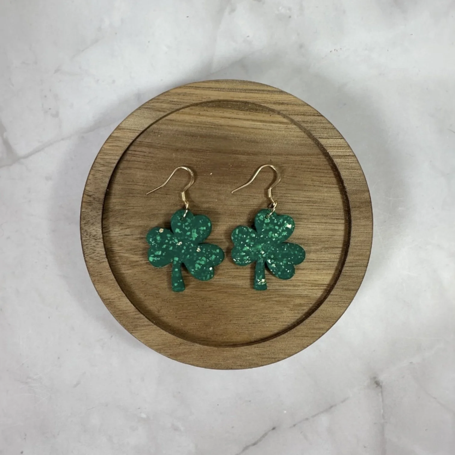 Shamrock Sparkle Dangles