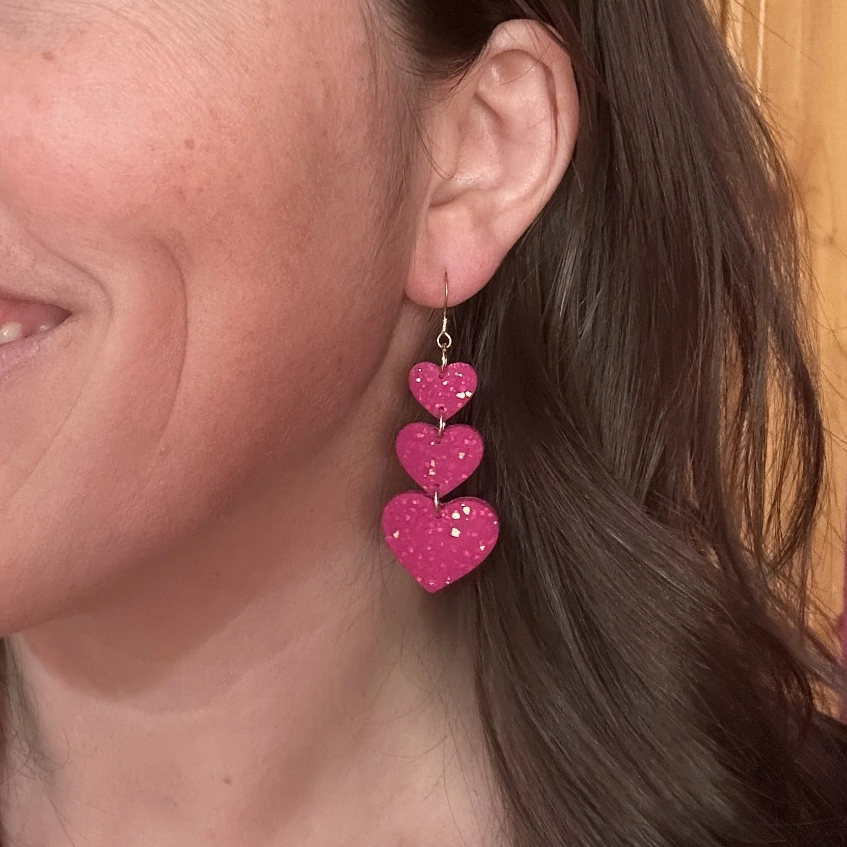 Triple Heart Dangles