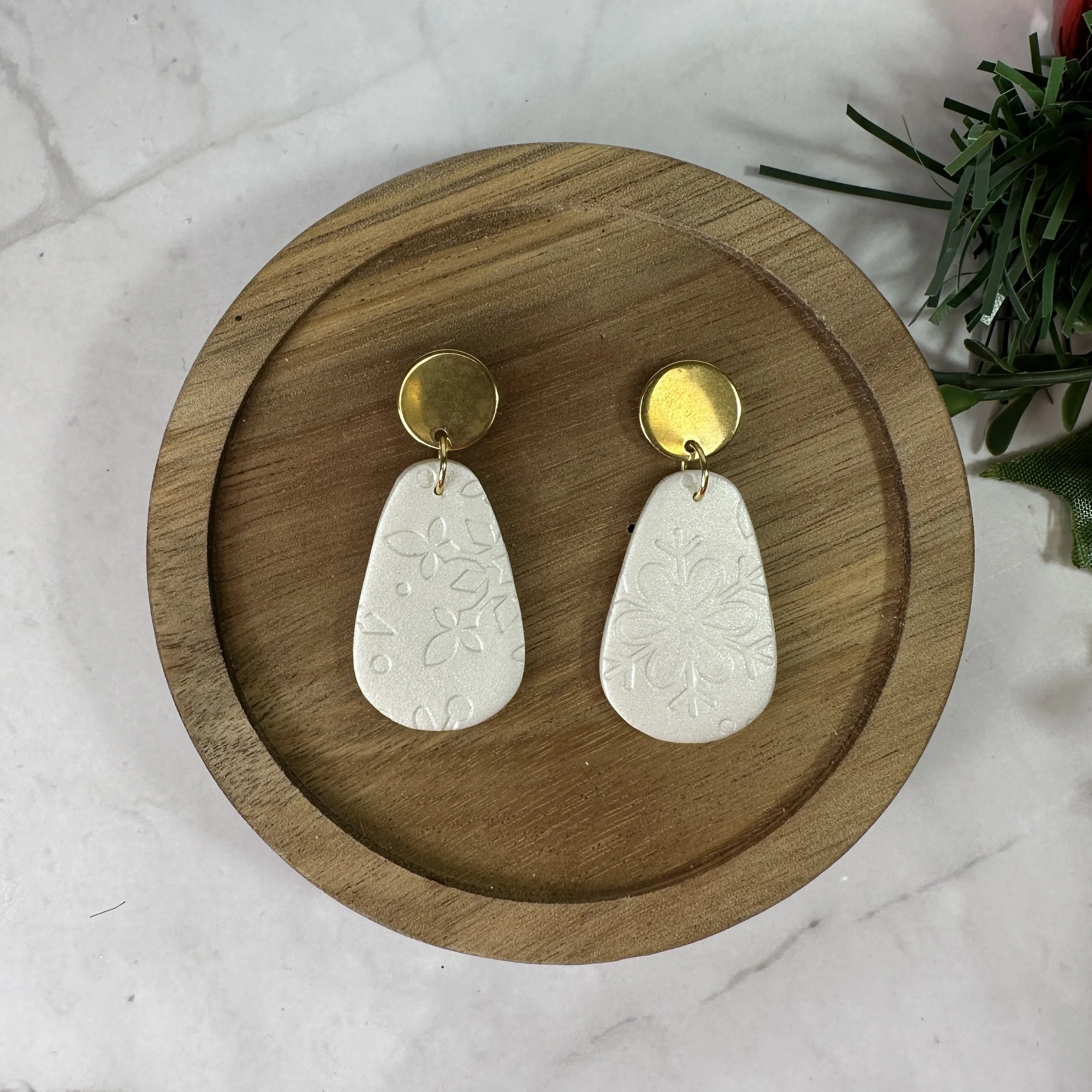 Snowflake Shimmer Dangles