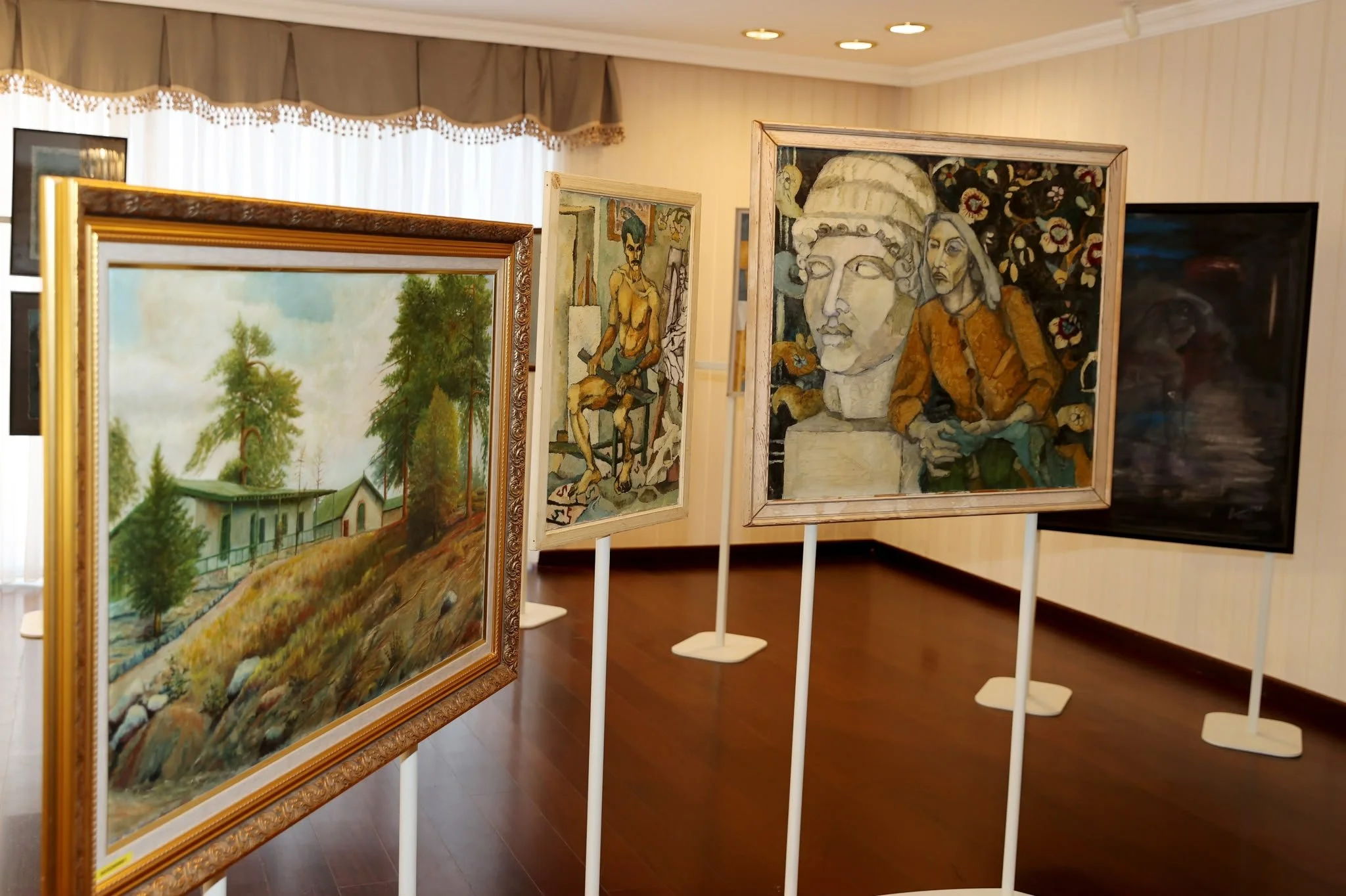 Saray ilk kez bir sergiye ev sahipliği yaptı