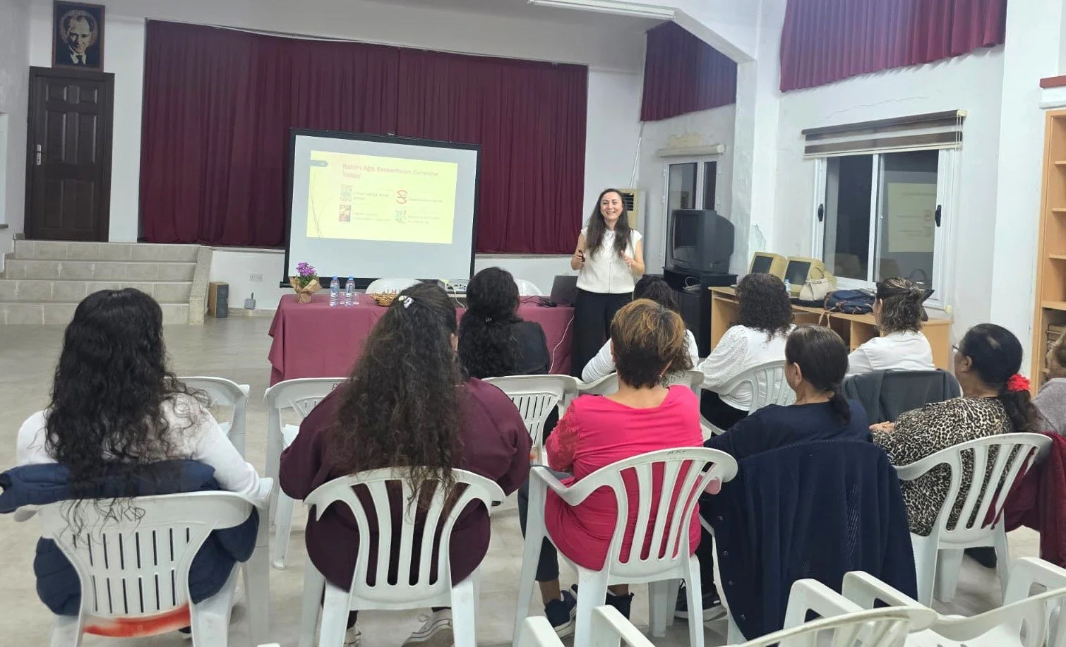 DAÜ Hemşirelik Bölümü’nden rahim ağzı kanseriyle ilgili eğitim