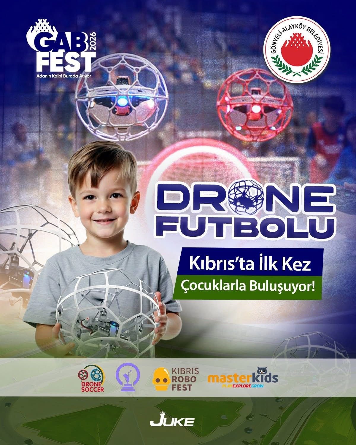 Gönyeli Belediyesi Başkanı Amcaoğlu: “Drone Futbolu, Kıbrıs’ta ilk kez çocuklarla buluştu”