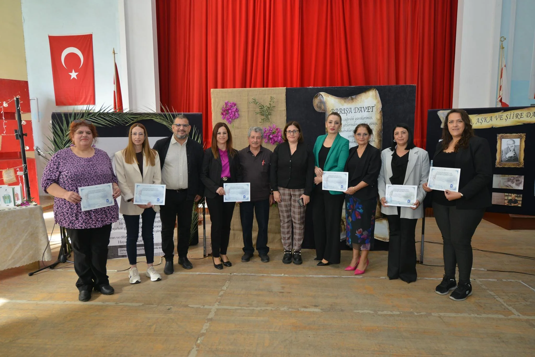 Uluslararası Fikret Demirağ Şiir Festivali Lefke'de yapılıyor…