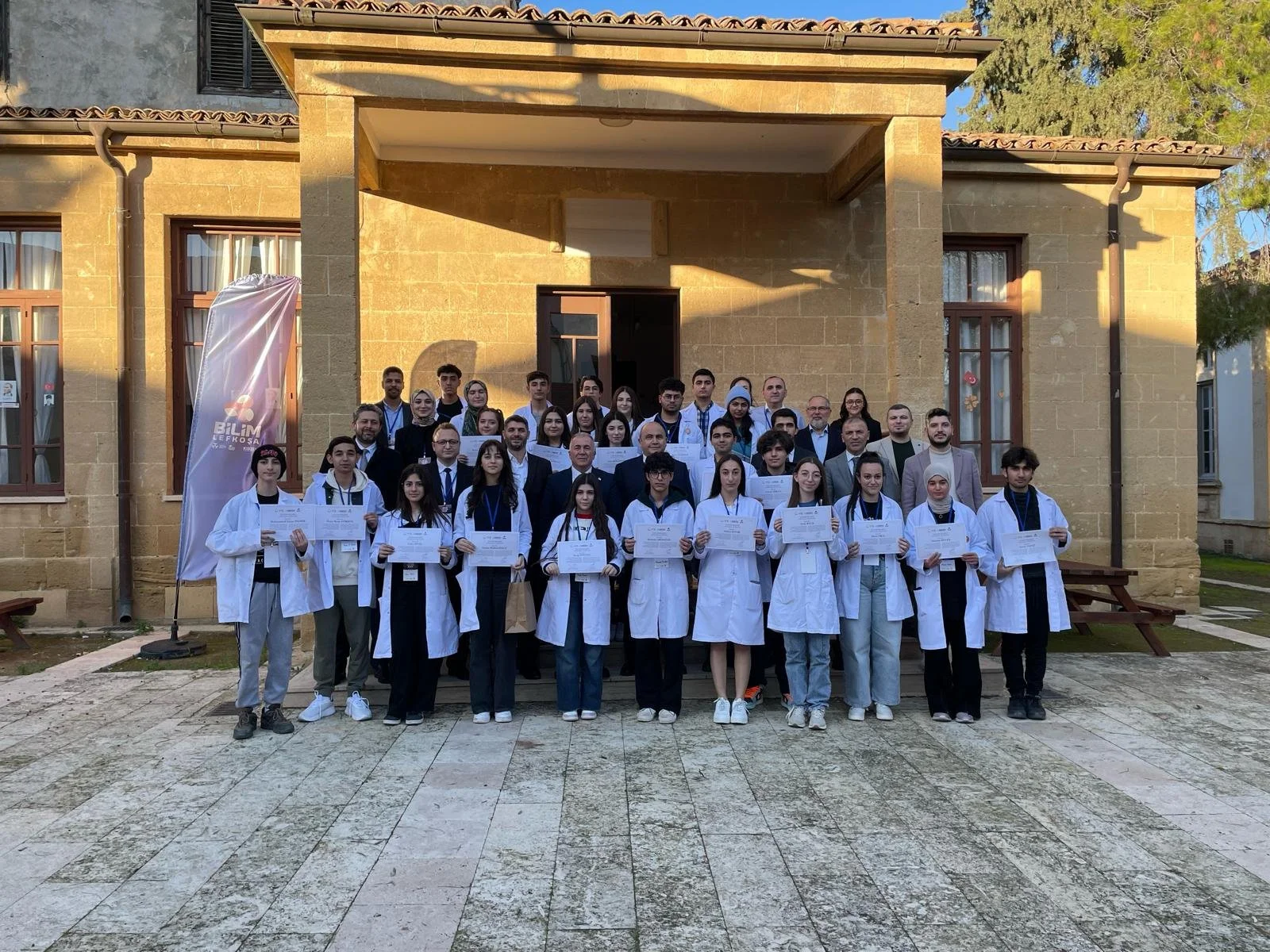 Deneysel Bilim Tarihi Kıbrıs 2026, sertifika töreniyle tamamlandı