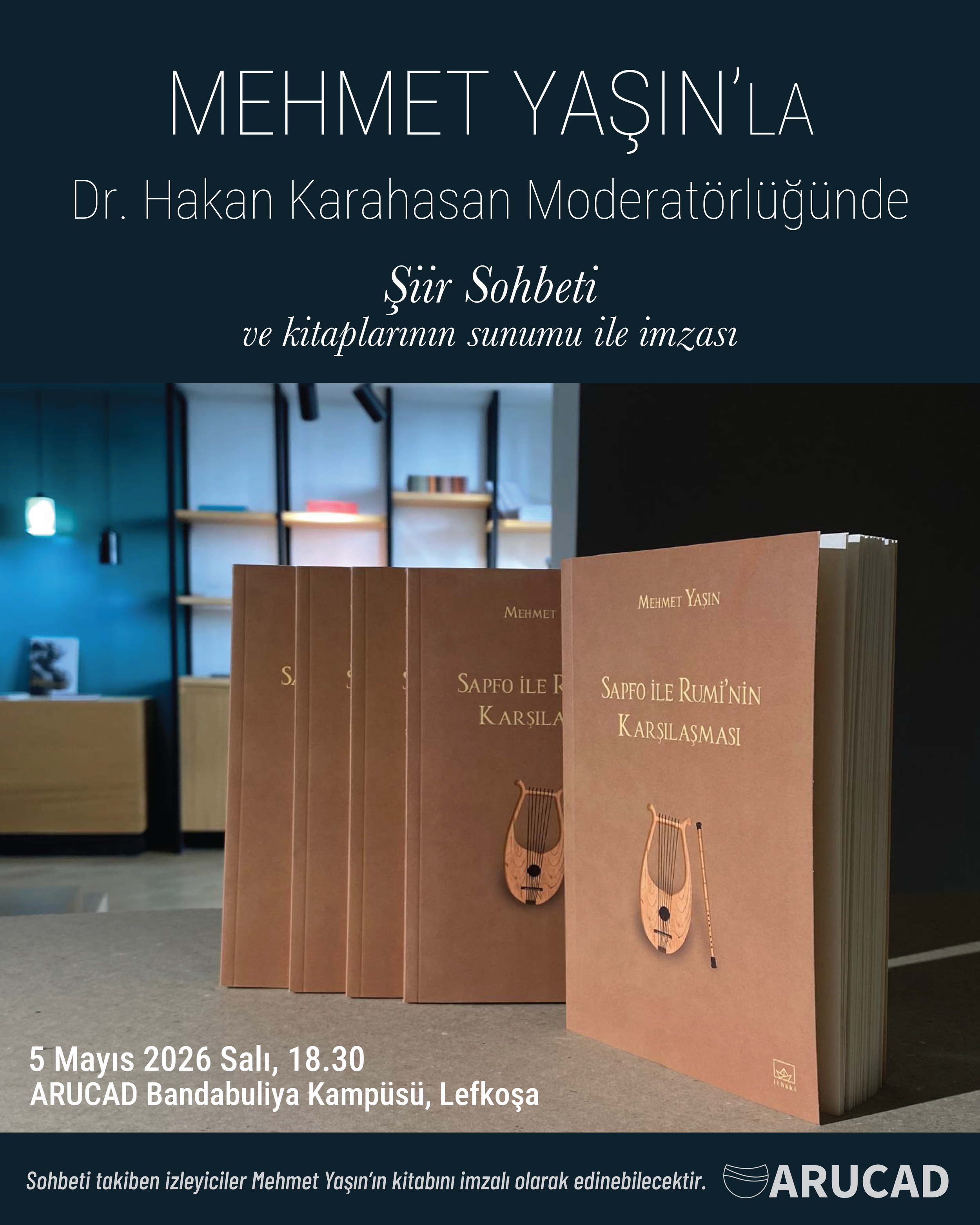Mehmet Yaşın, yarım asırlık şiir yolculuğunu anlatacak