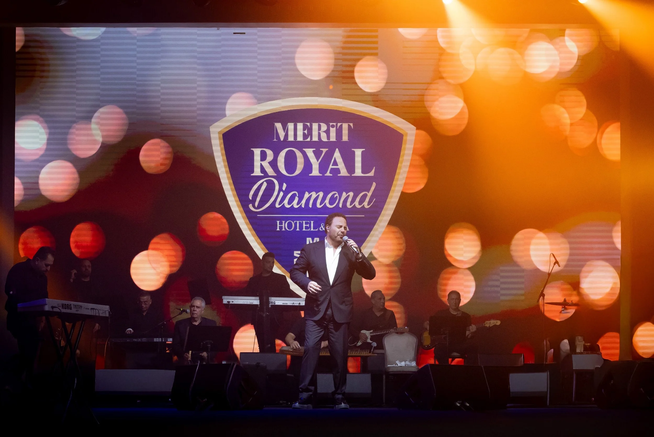 Orta Doğu’nun yıldızları, Merit Royal Diamond Otel’de…