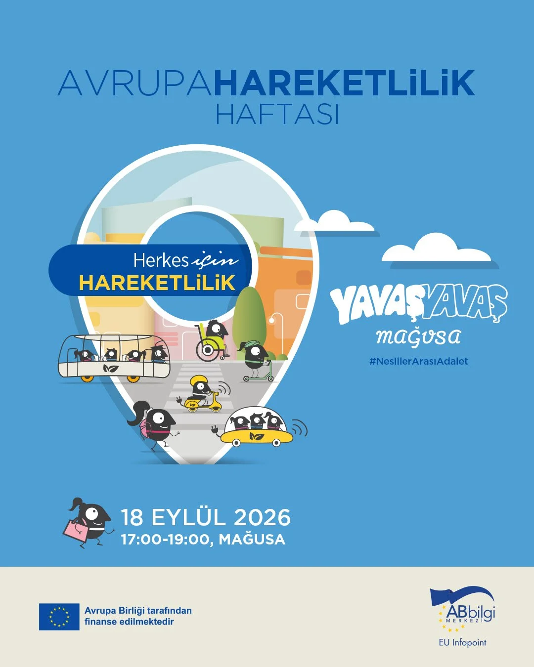 “Yavaş Yavaş Mağusa” etkinliği 18 Eylül’de düzenlenecek