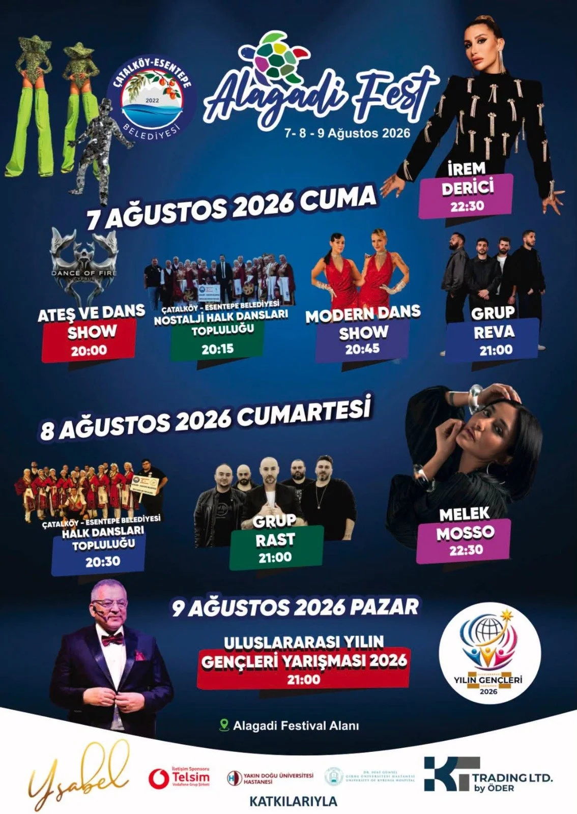 "Alagadi Fest 2026", cuma günü başlayacak