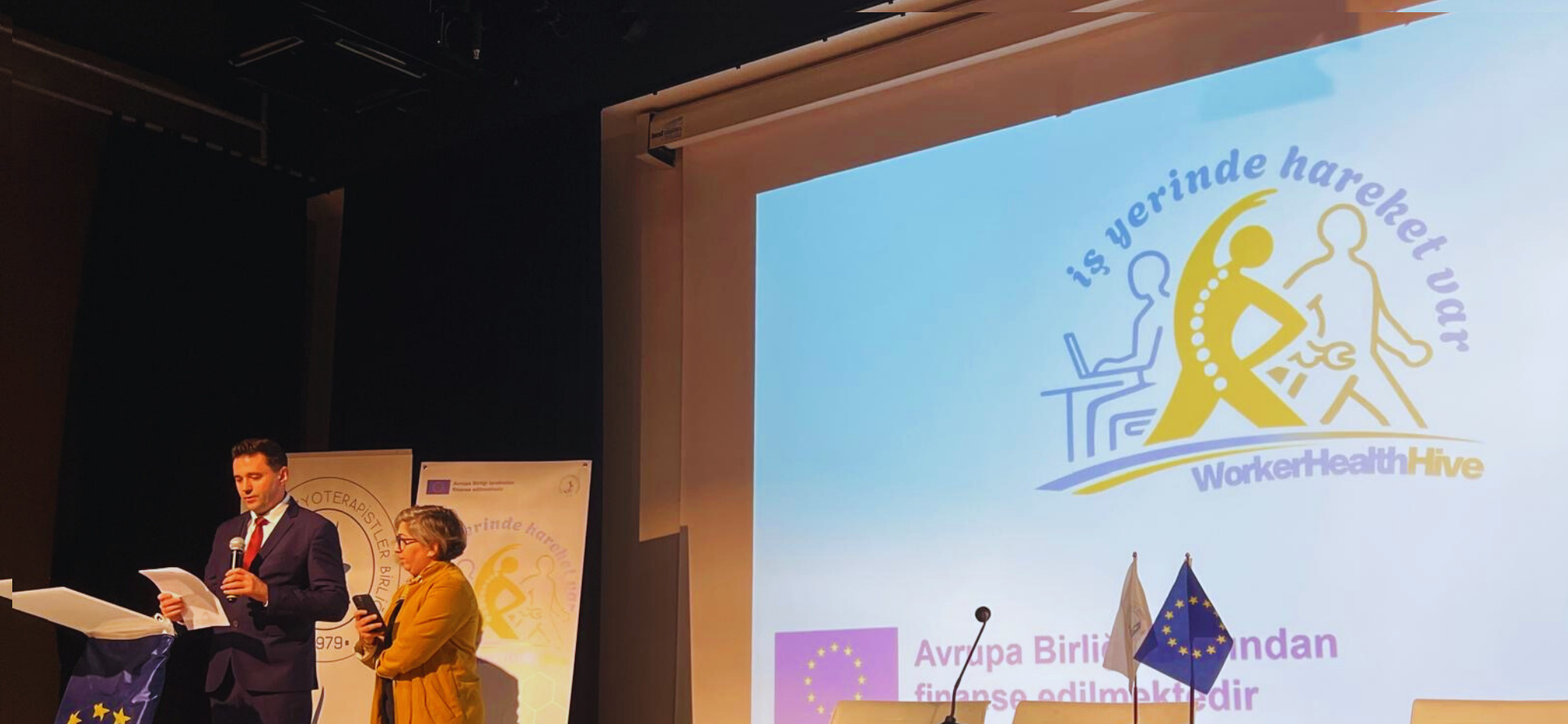 Kıbrıs Türk Fizyoterapistler Derneği’nin yürüttüğü İş Yerinde Hareket Var Projesi’nin lansmanı yapıldı