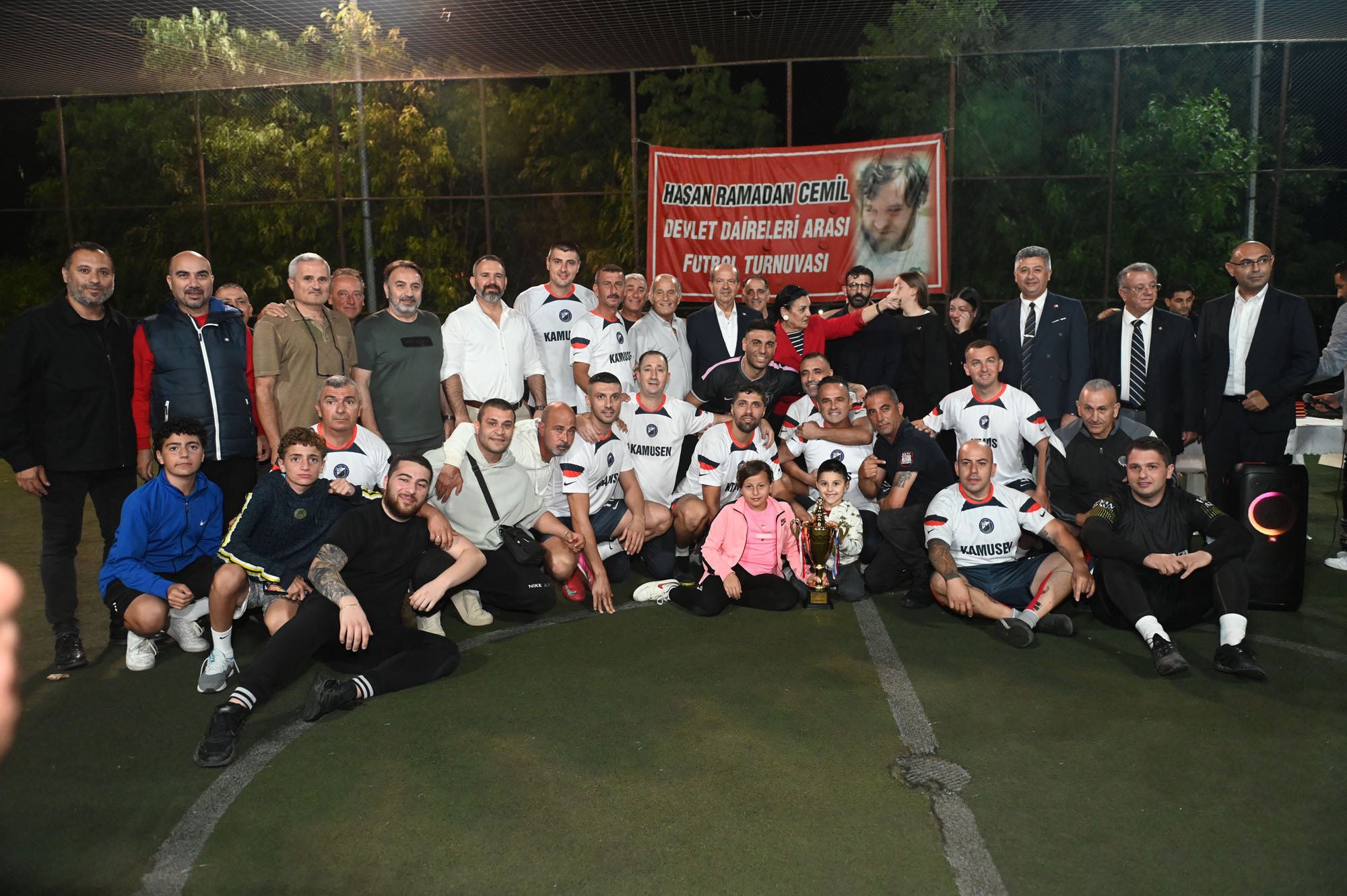 İlköğretim Dairesi’ni mağlup eden Merkezi Cezaevi takımı Şampiyon oldu