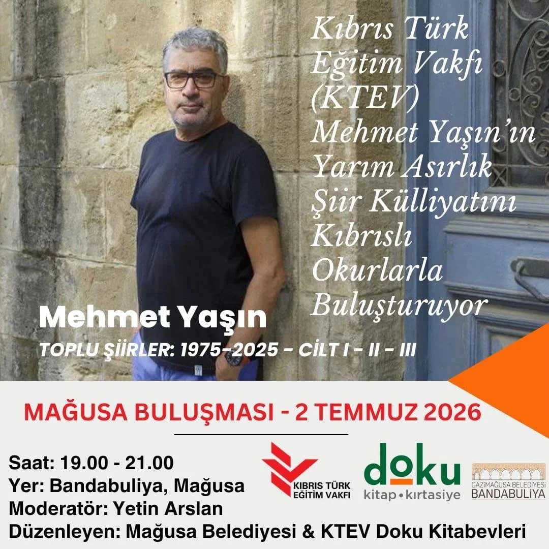 KTEV, Mehmet Yaşın’ın şiir külliyatını okurlarla buluşturuyor
