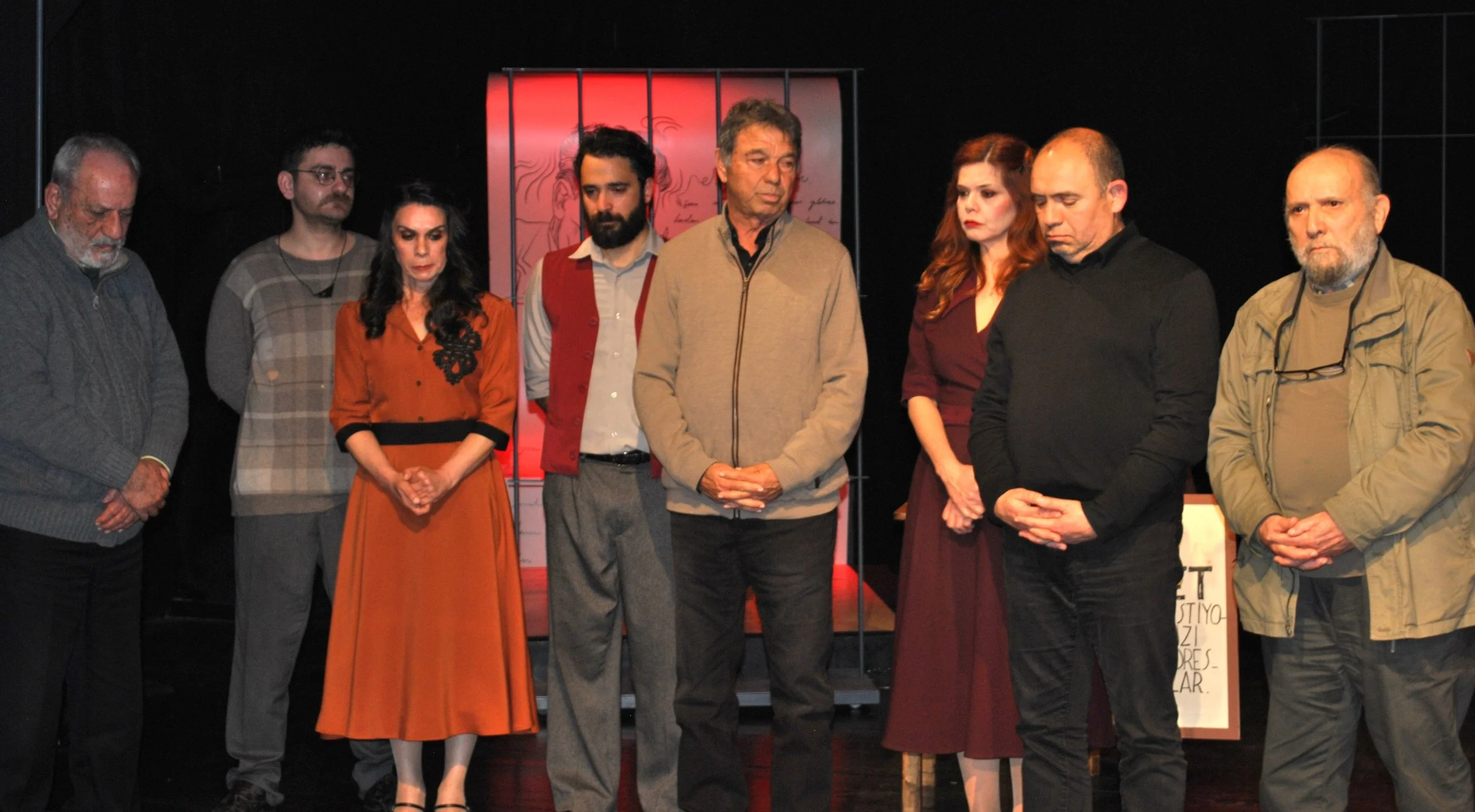 “Aşk İçinde Mahpushane” adlı tiyatro oyunu Evren Çavdır anısına sahnelendi