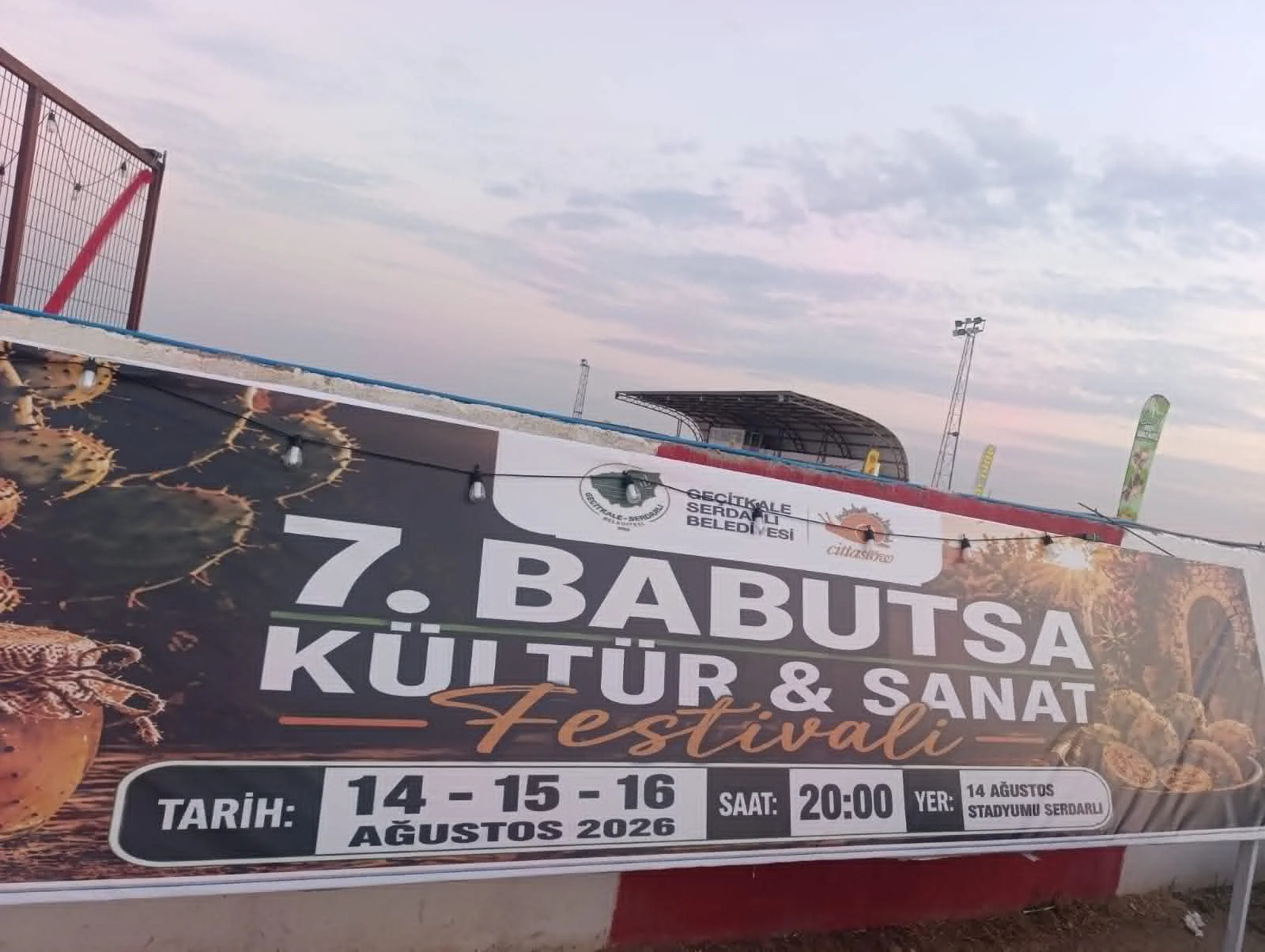 Serdarlı Babutsa Kültür ve Sanat Festivali başladı