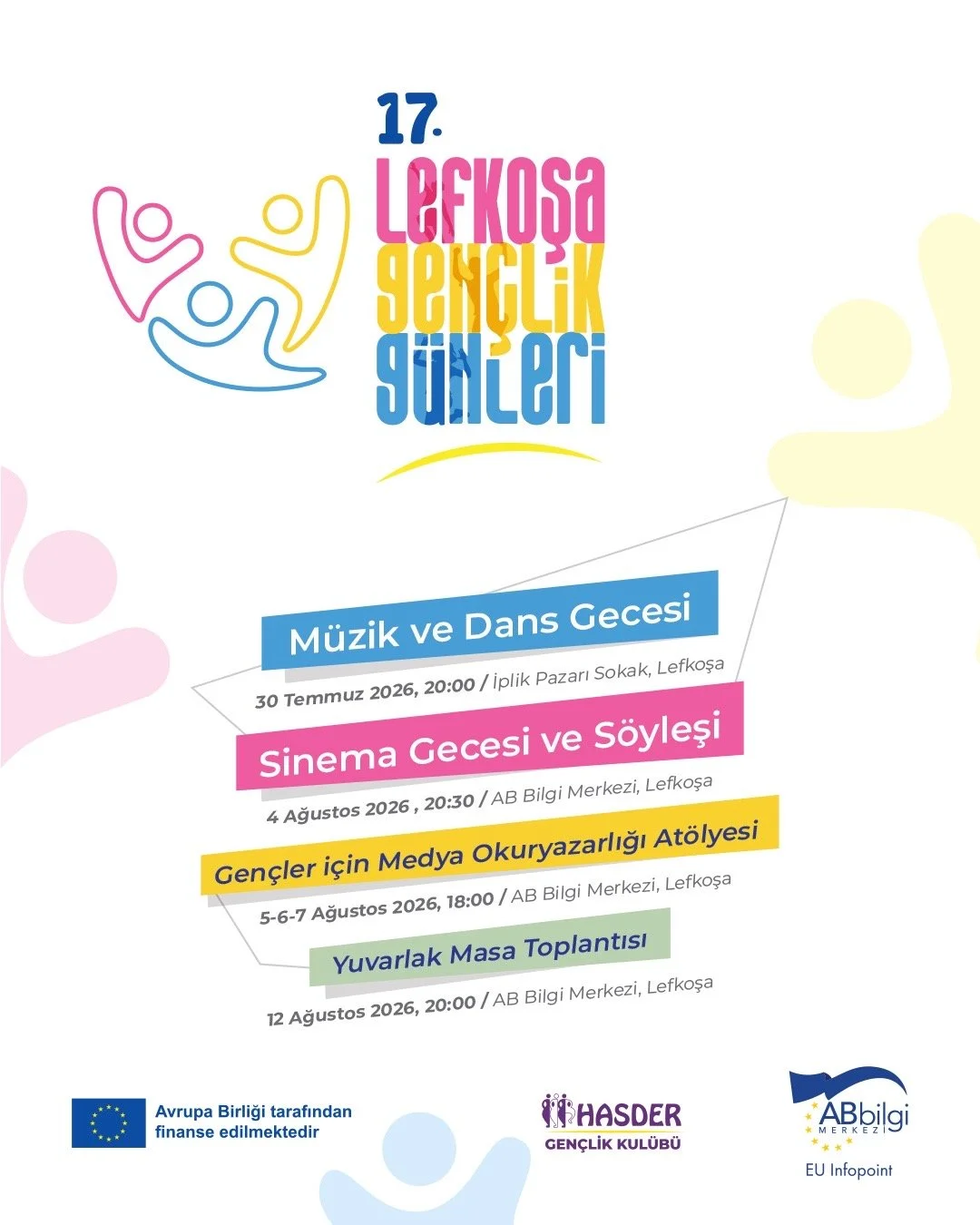 17. Lefkoşa Gençlik Günleri 30 Temmuz’da başlıyor