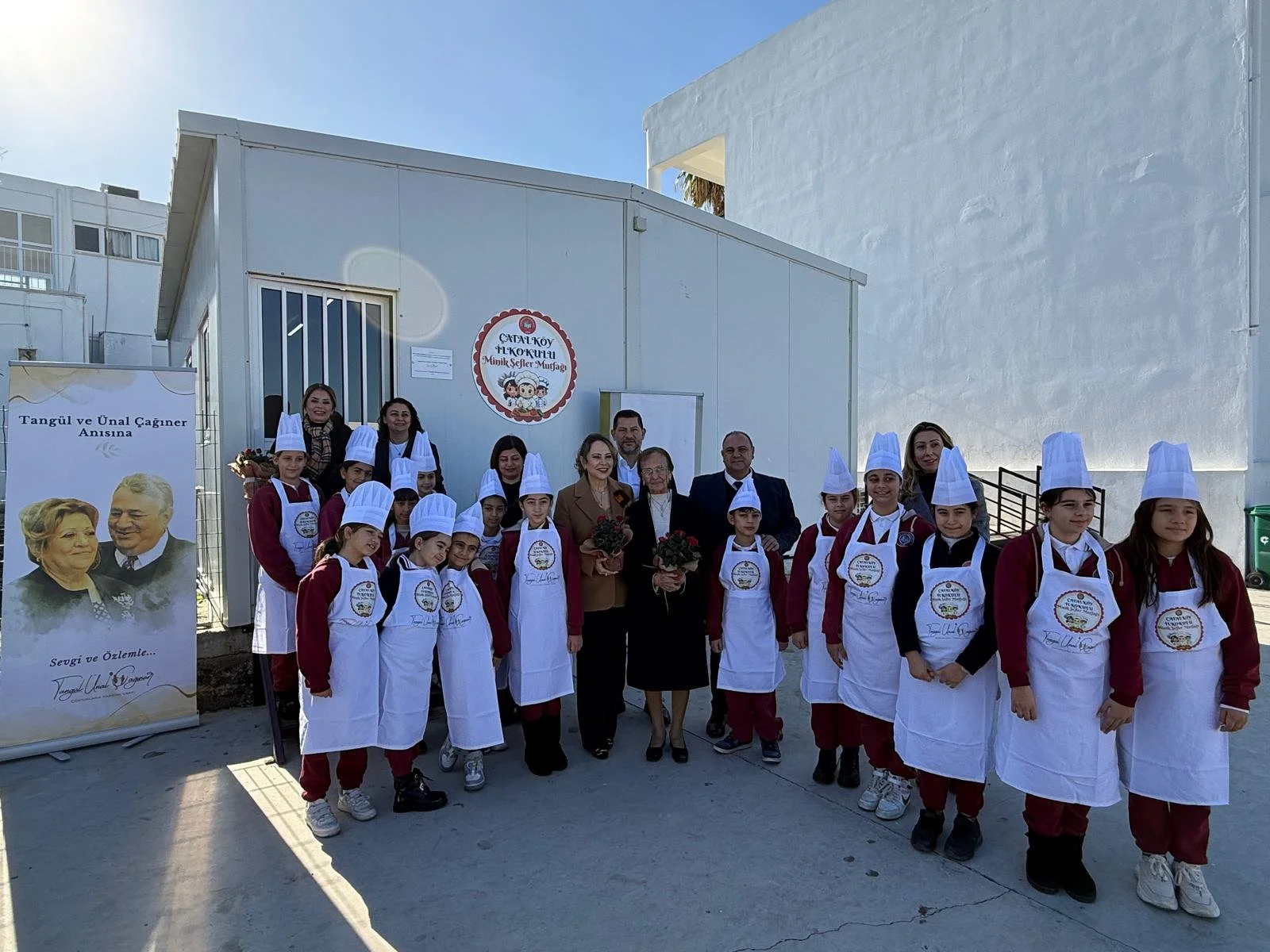 Çatalköy İlkokulu’nda “Minik Şefler Mutfağı” açıldı