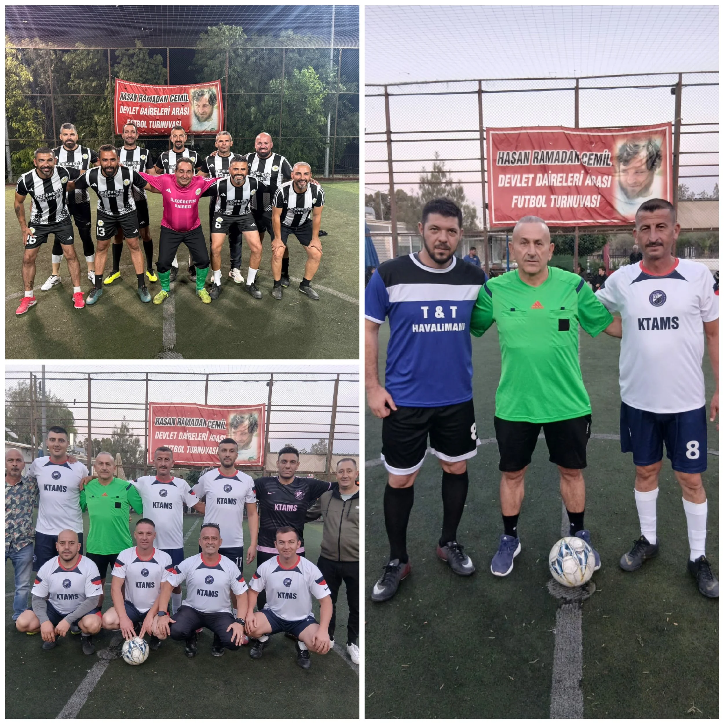  Devlet Daireleri Arası 15.Halı Saha Futbol Turnuvası’nda finalistler belirlendi