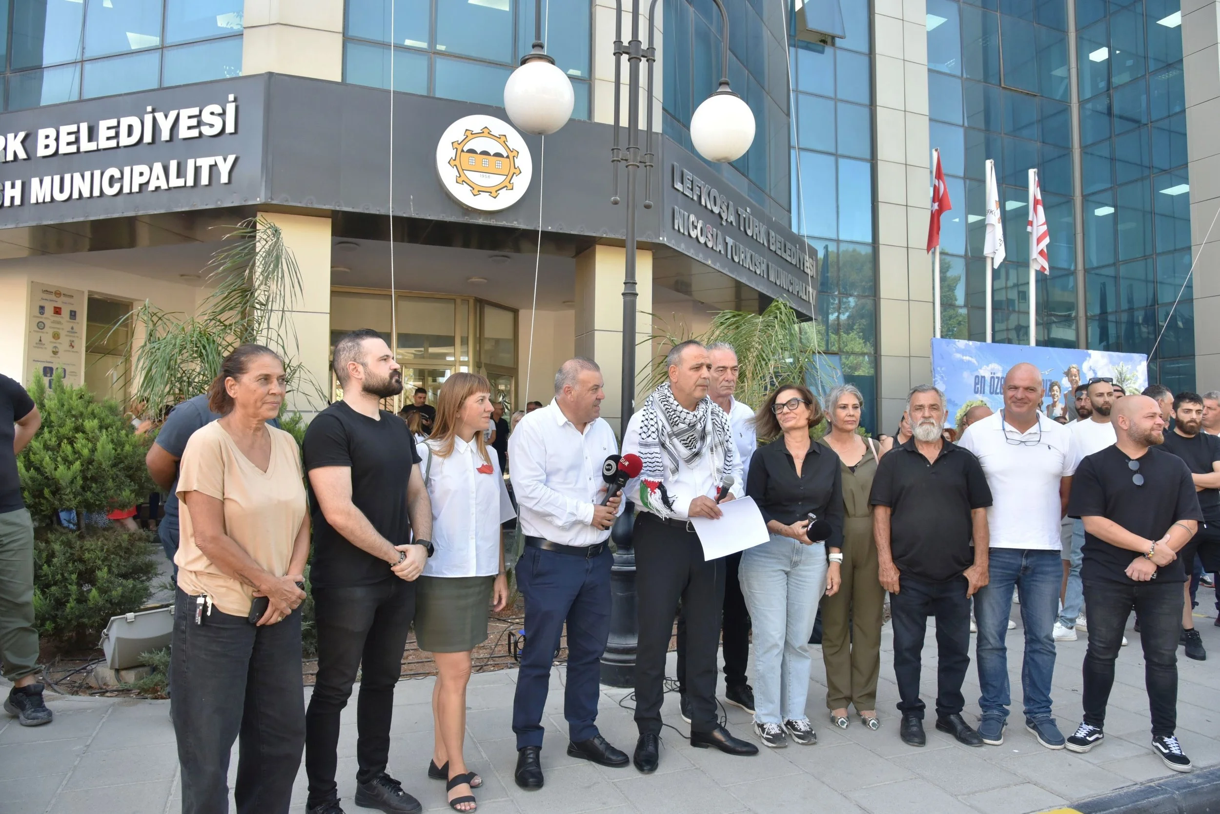 LTB Başkanı Harmancı, Filistin Halkı ile Dayanışma Bildirisi ve alınan kararları açıkladı
