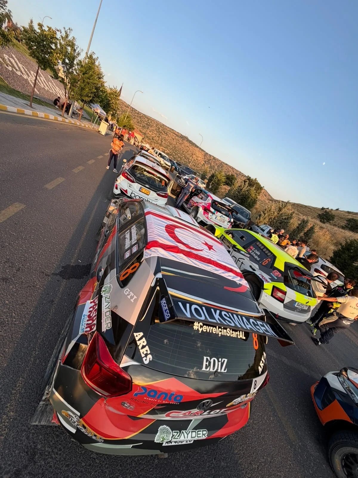 Kapadokya Rallisi’nde KKTC’den dokuz ekip ve KKTOK ekibi yer aldı