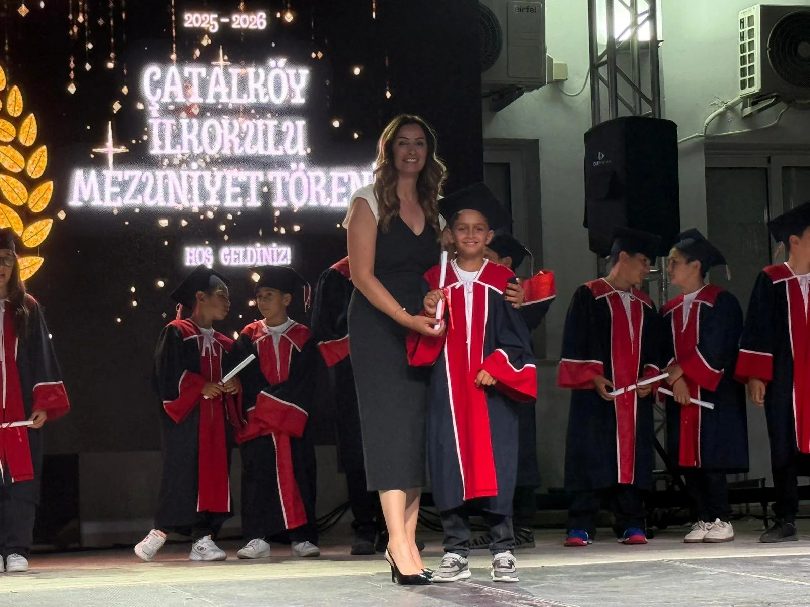 Çatalköy İlkokulu’nda duygu dolu mezuniyet ve yıl sonu coşkusu