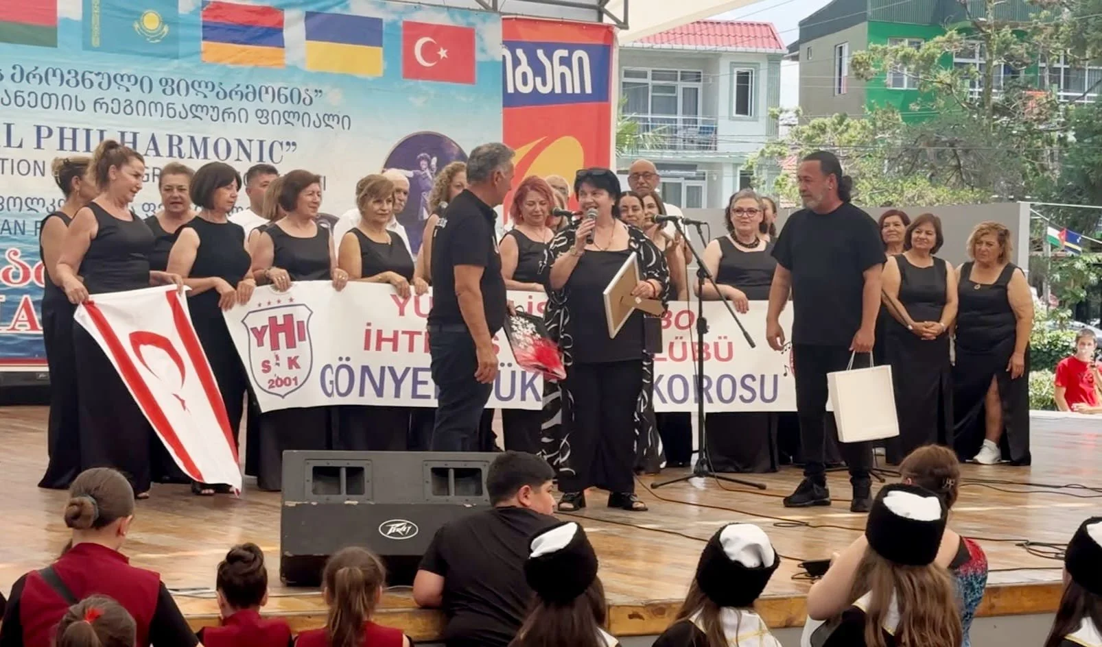 Gönyeli Yükseliş Korosu, Batum’da iki konser verdi