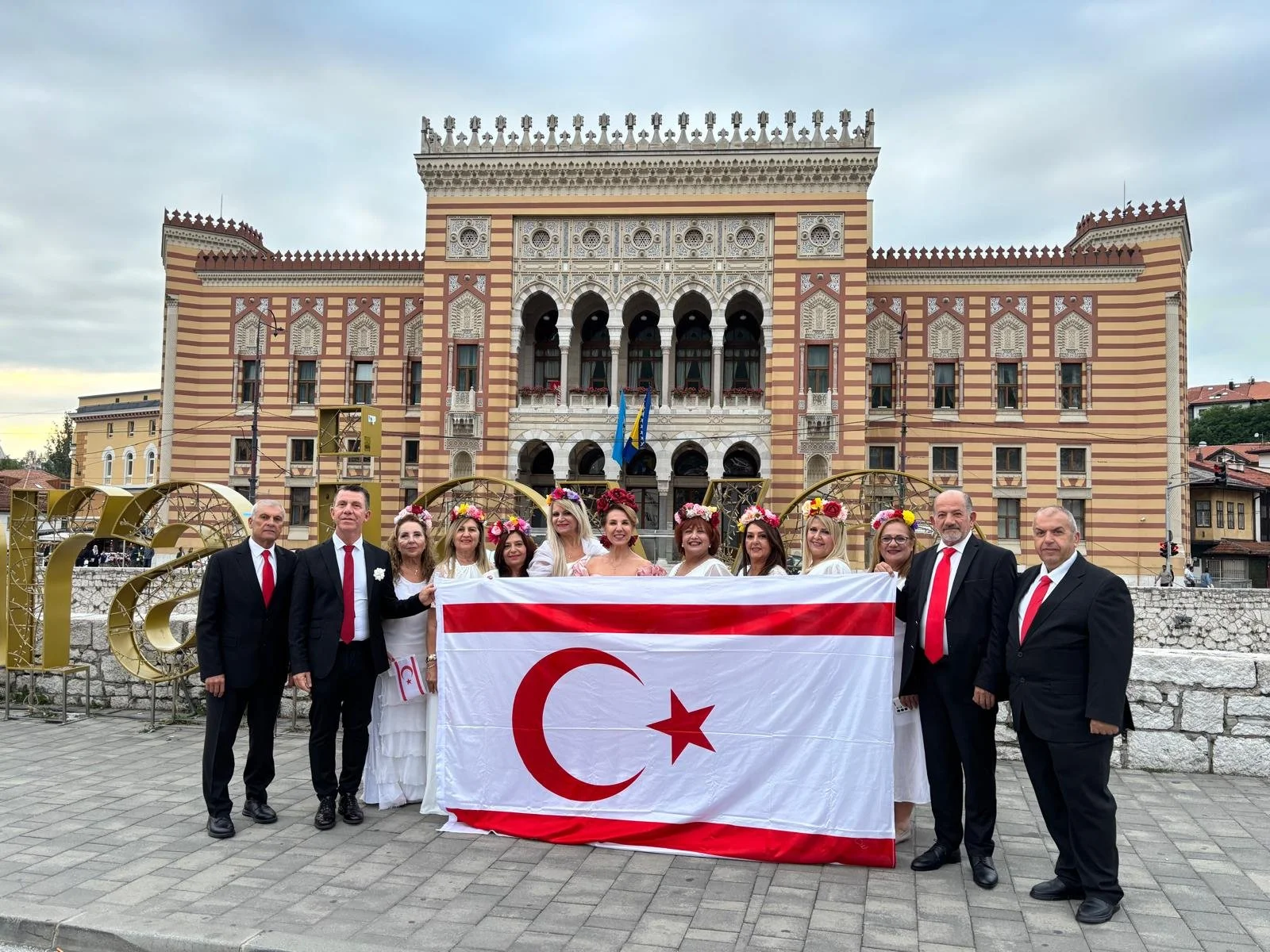 Bahar Esintileri Sanat Derneği Korosu, Saraybosna'da konser verdi
